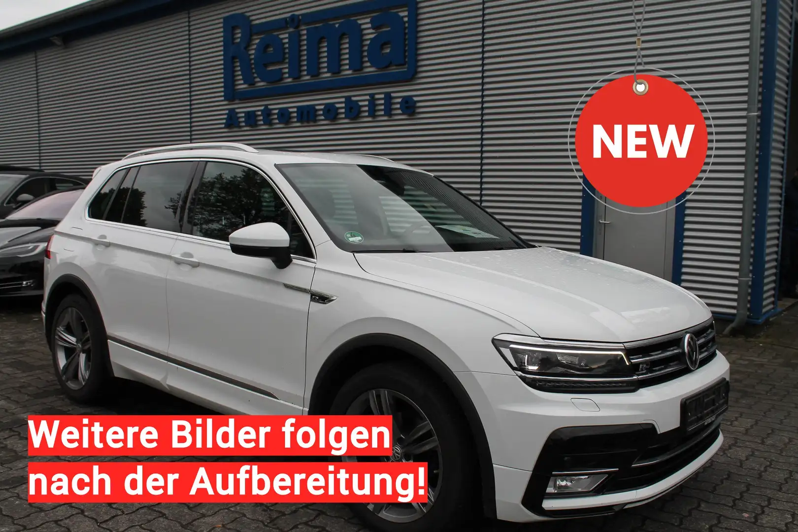 Volkswagen Tiguan R-Line,LED,PANO,ACC Wit - 1