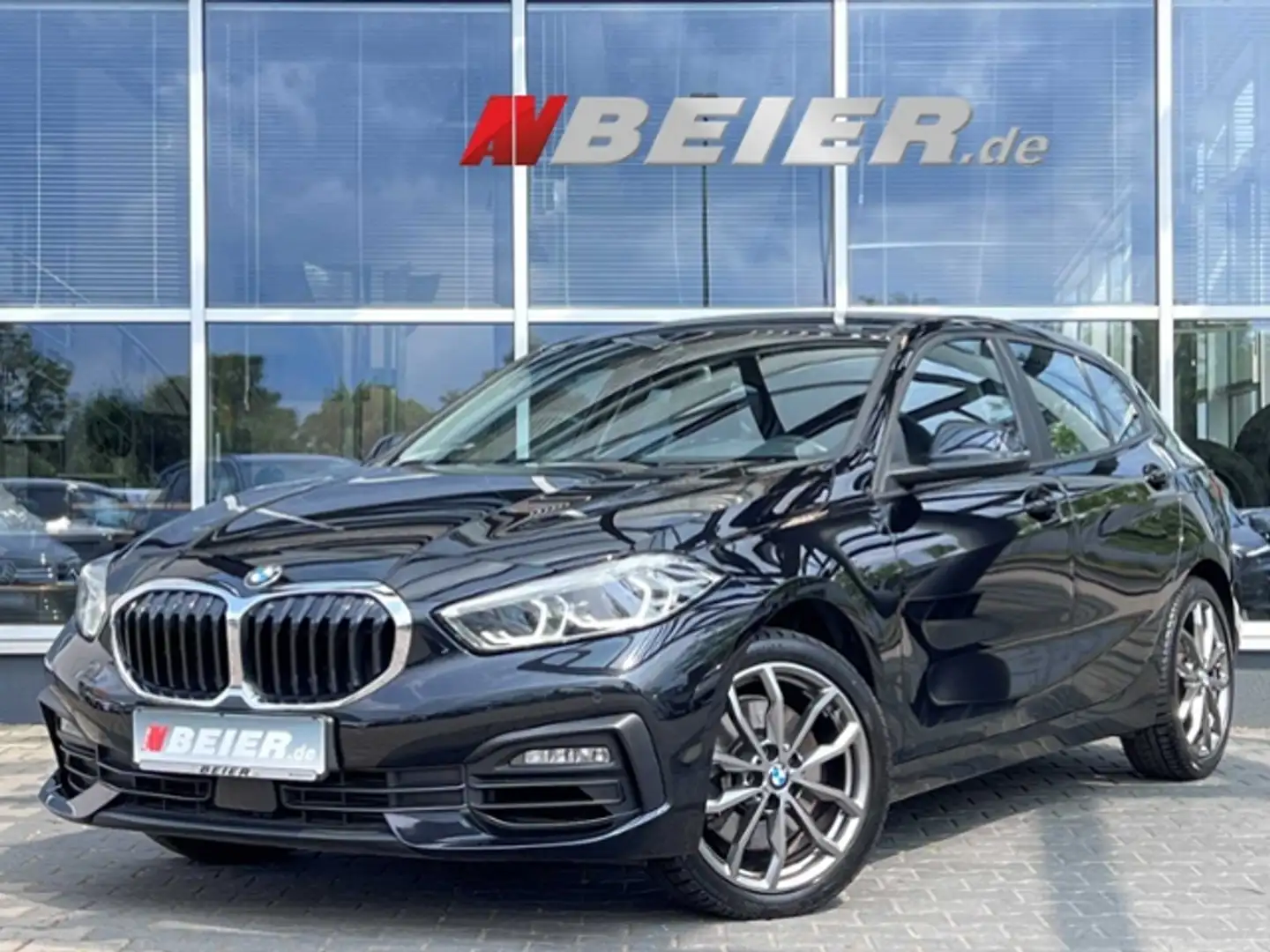 BMW 120 i LED beheizt.Lenkrad el.Heckklappe Navi SHZ Noir - 1