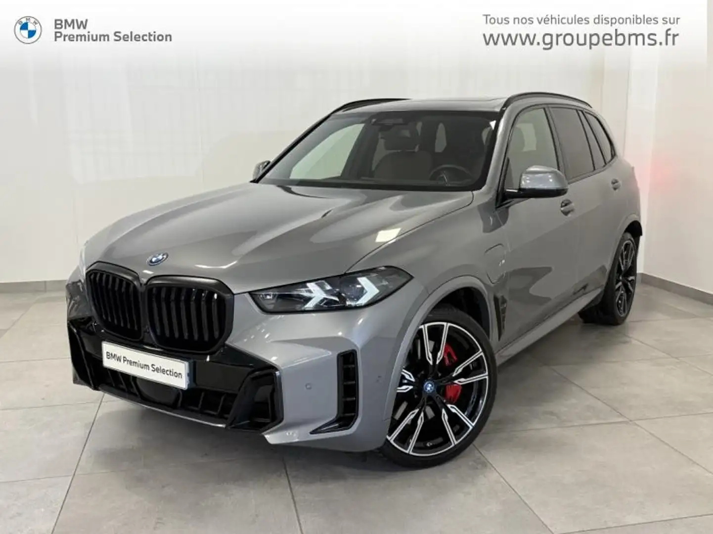 BMW X5 xDrive50e 489ch M Sport Gris - 1