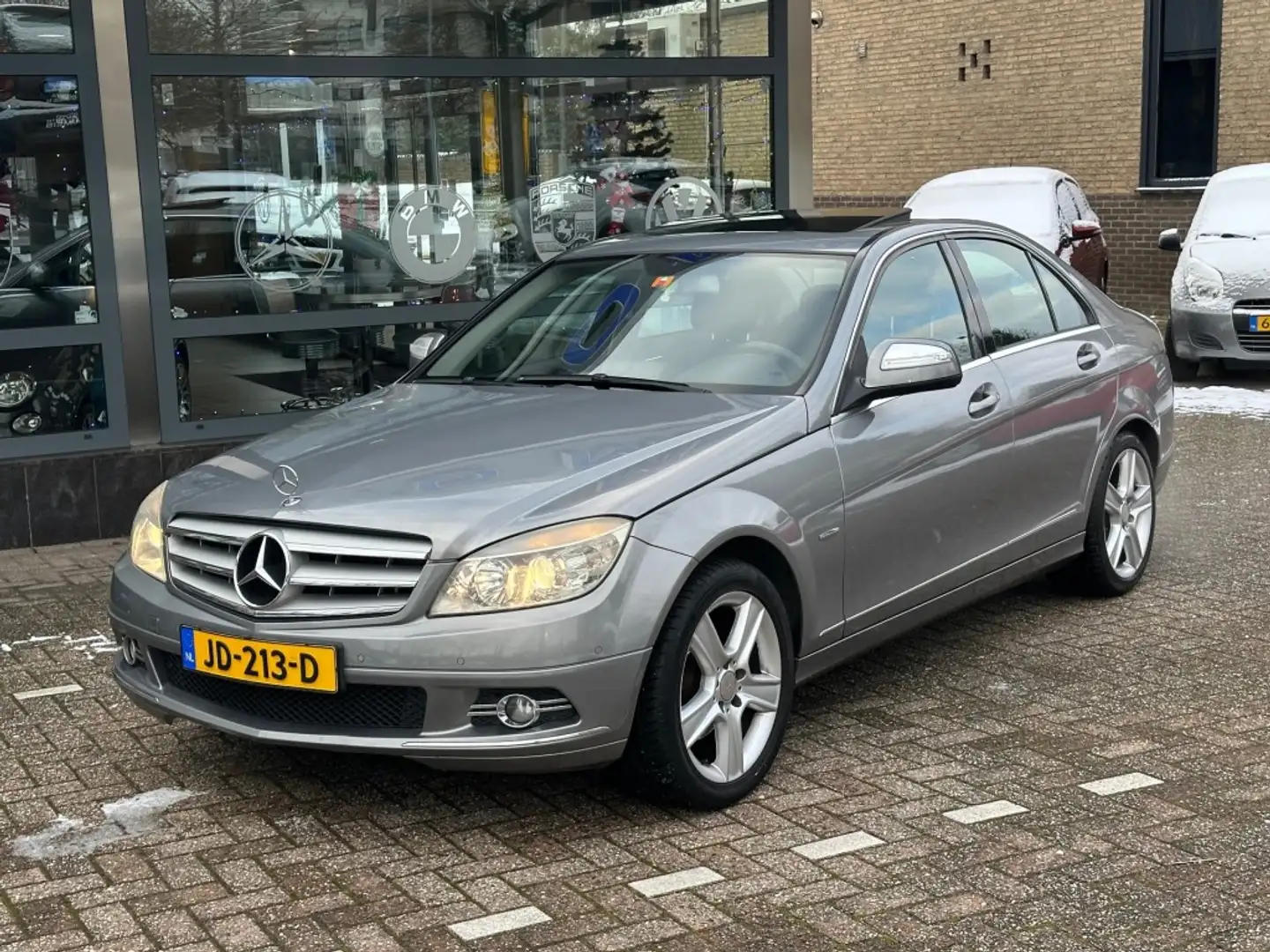 Mercedes-Benz C 200 200 K Navi Trekhaak Airco Telefoon Cruise Grau - 2