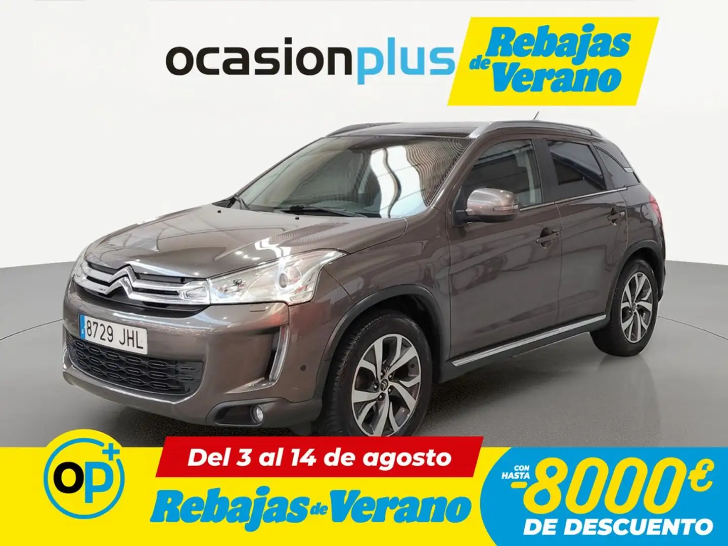 Citroen C4 Aircross 1.6HDI S&S Exclusive 2WD 115 Gris - 1