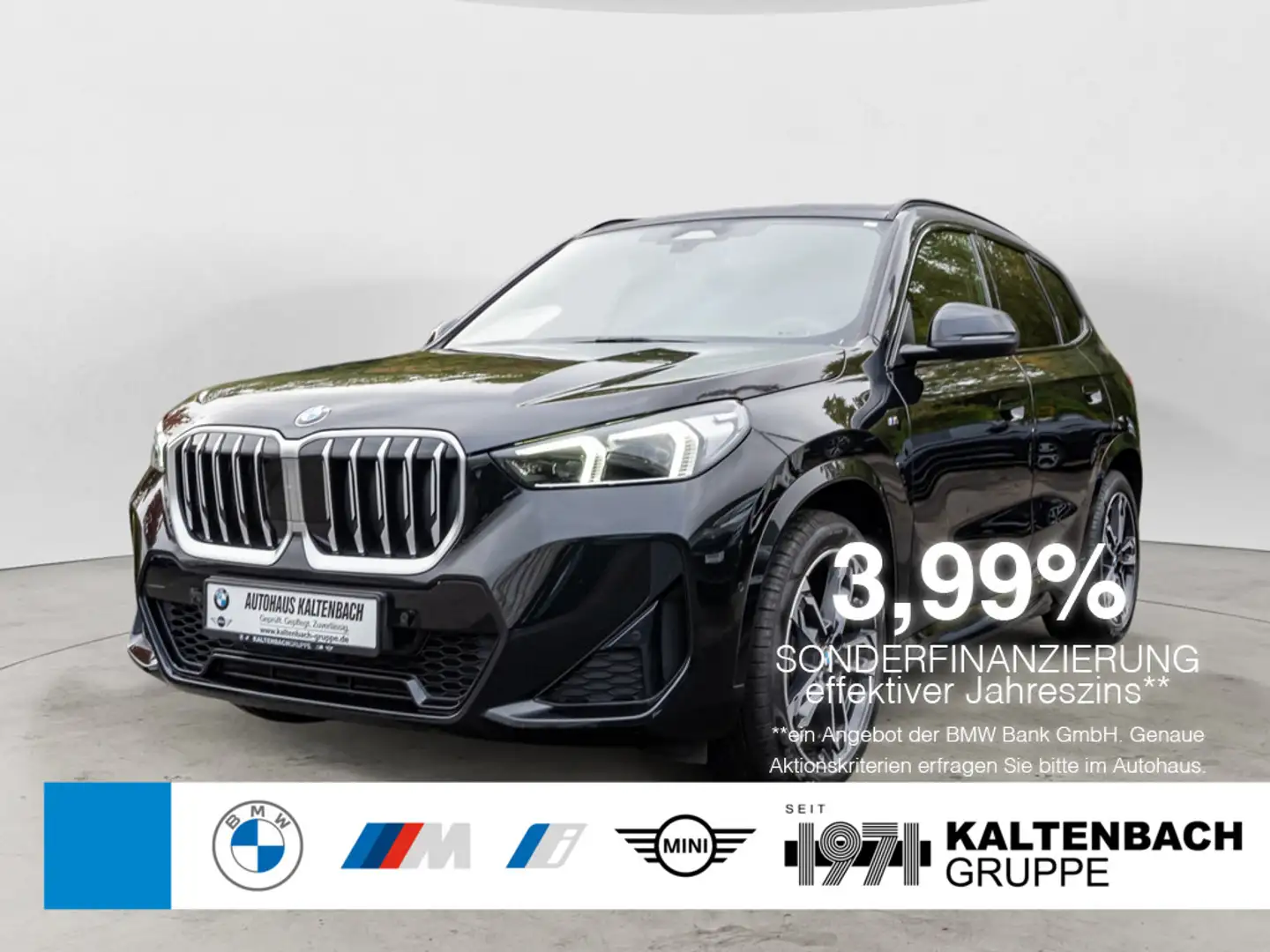BMW X1 sDrive 18i M-Sport AHK LED ACC NAVI KAMERA Schwarz - 1