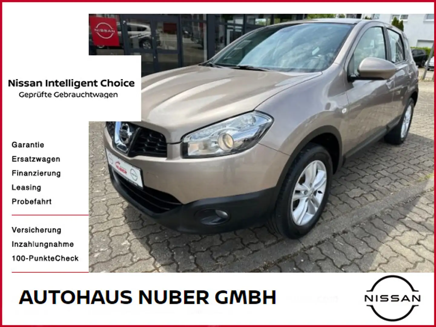 Nissan Qashqai 1,6 Acenta Brun - 1