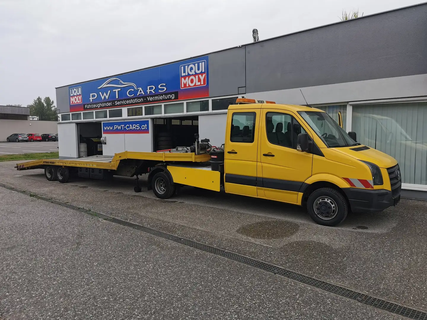 Volkswagen Crafter Crafter FGS Minisattel für 2 Fahrzeuge Gelb - 1