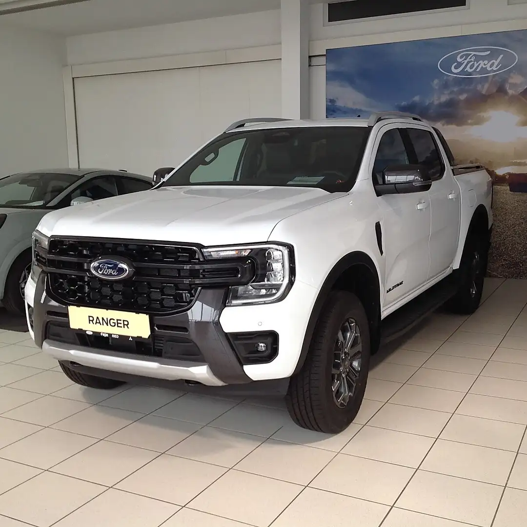 Ford Ranger Ranger Doppelkabine Wildtrak e-4WD 2,0 EcoBlue ... Weiß - 1