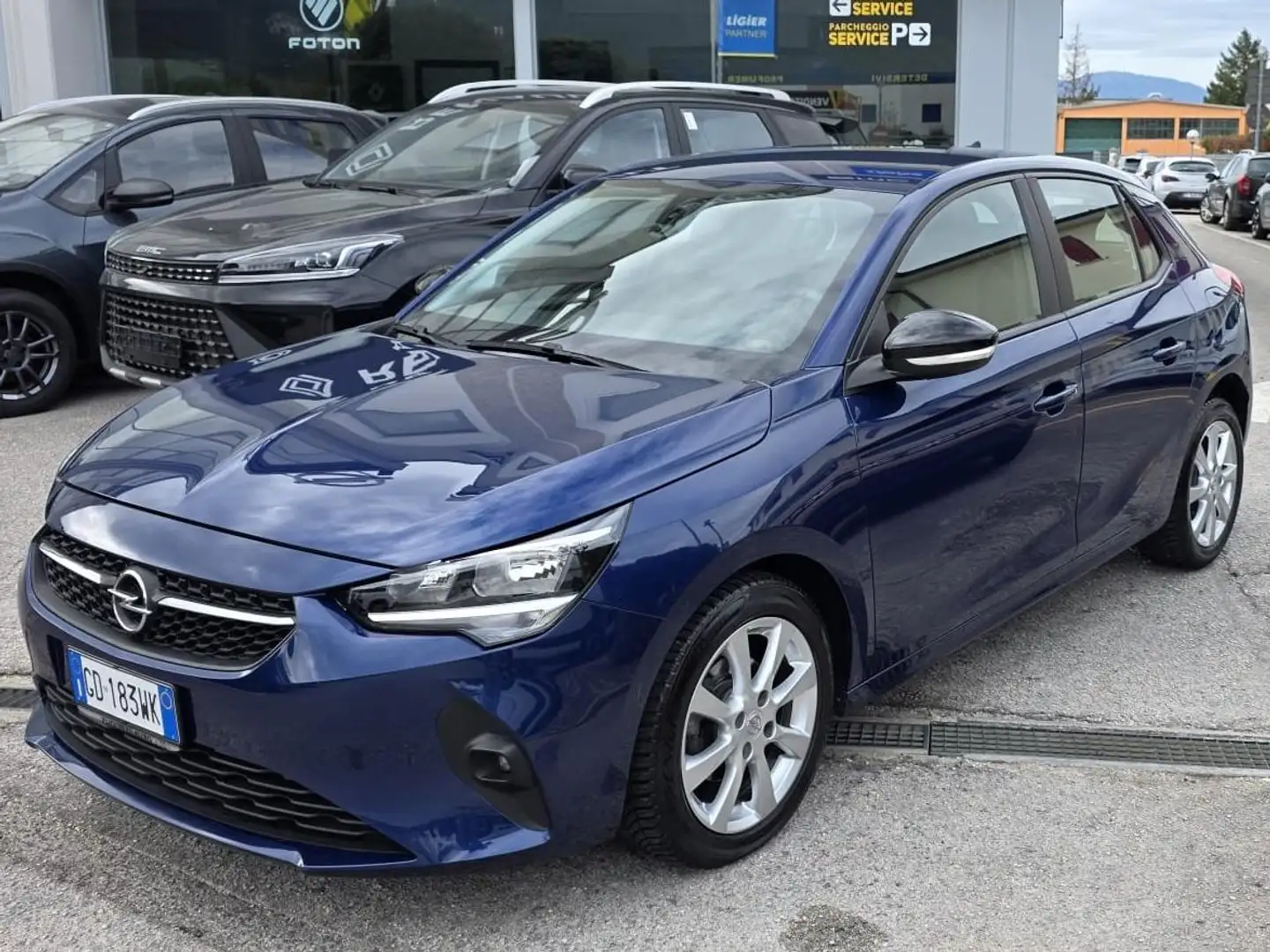 Opel Corsa 1.2 Edition s Blau - 1