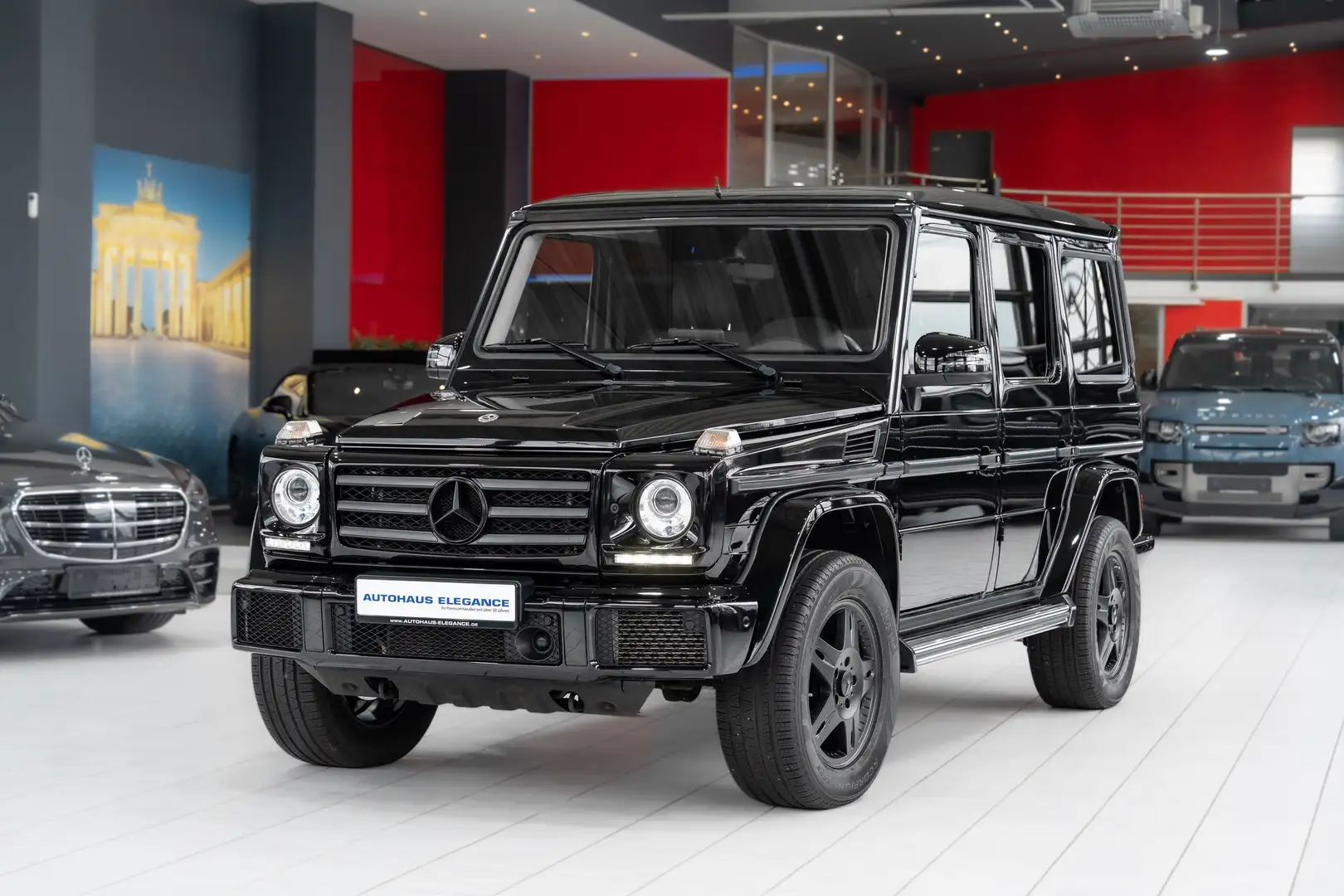 Mercedes-Benz G 350 d*HOLZ-PAPEL*KAMERA*LEDER*STANDHEIZUNG*LED Negro - 1