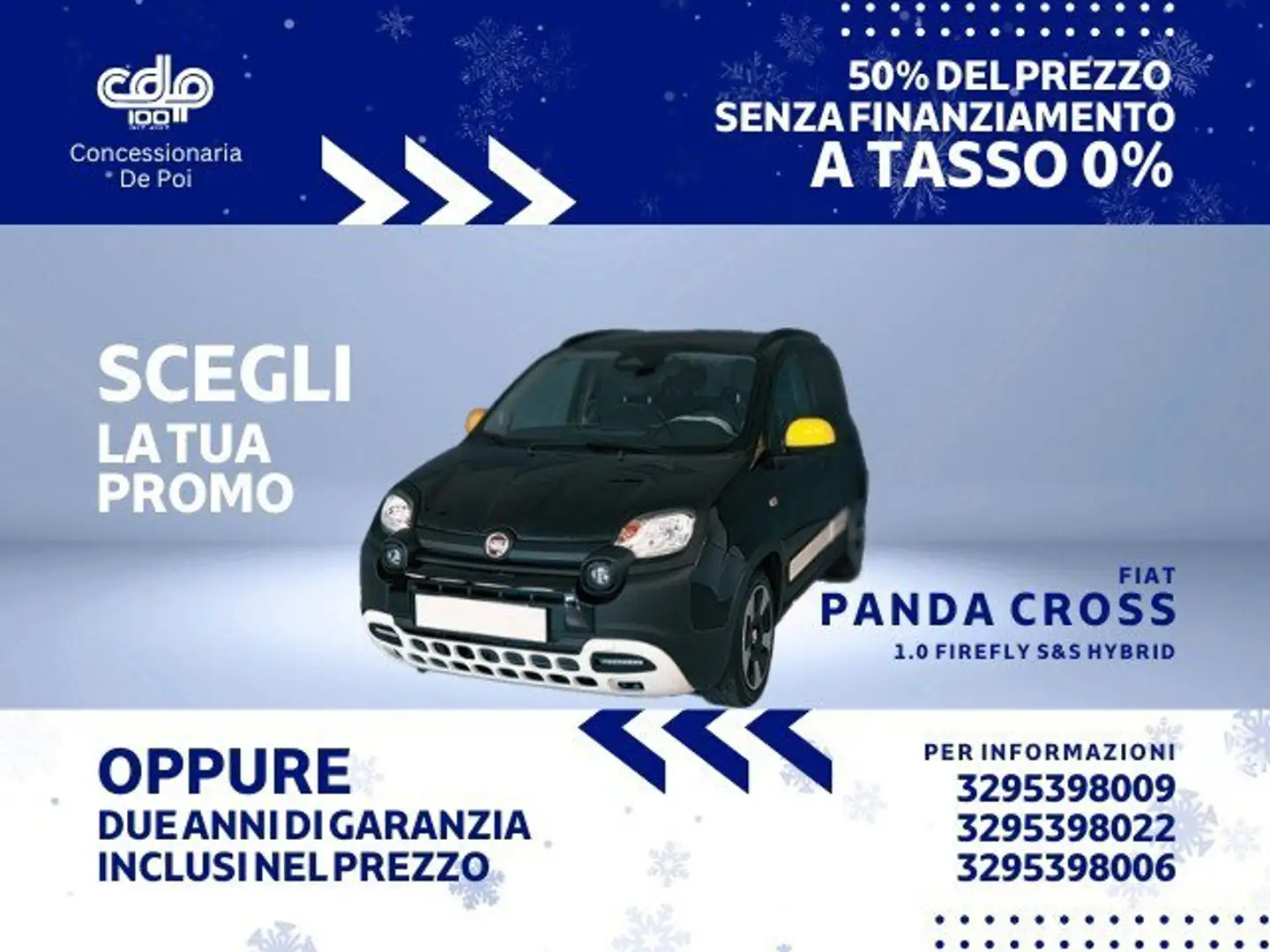 Fiat Panda Panda Cross 1.0 FireFly S&S Hybrid Negro - 1