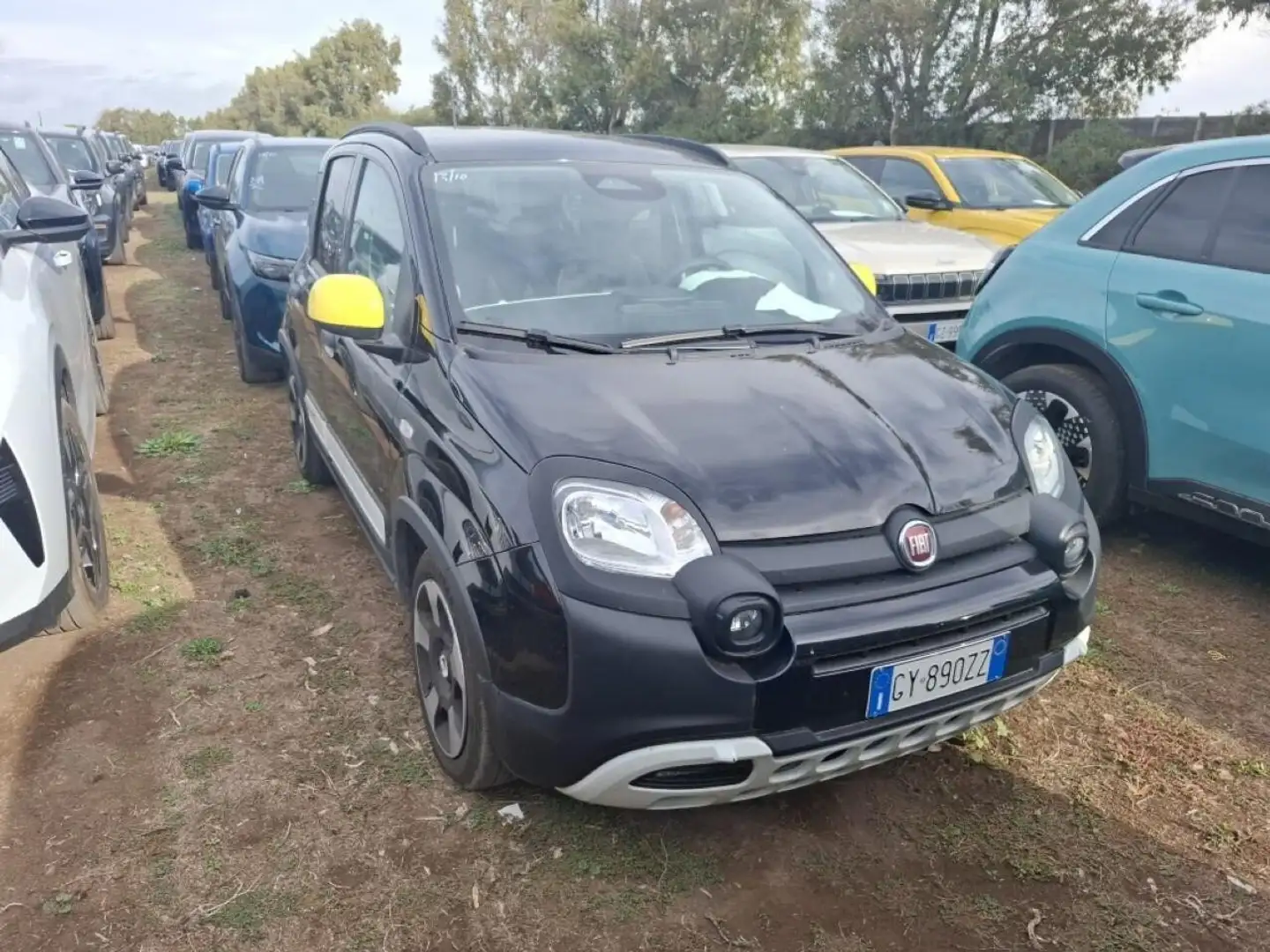 Fiat Panda Panda Cross 1.0 FireFly S&S Hybrid Schwarz - 1