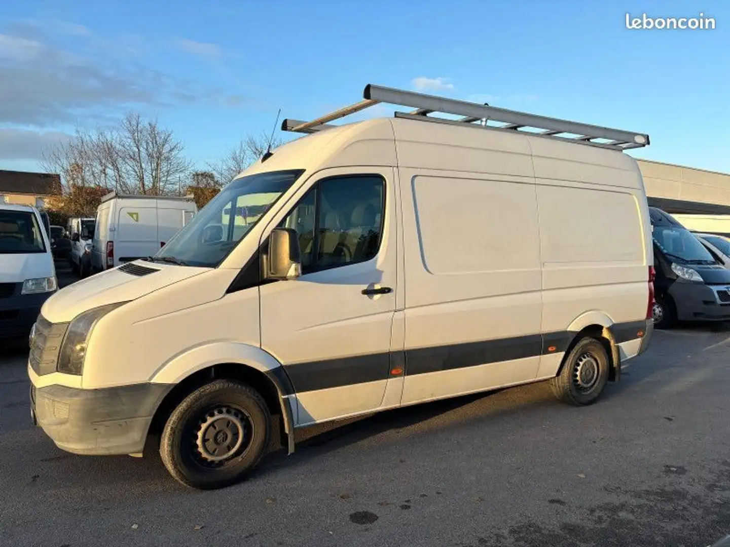 Volkswagen Crafter FG 35 L2H2 2.0 TDI 109CH CD CLIM Blanc - 2