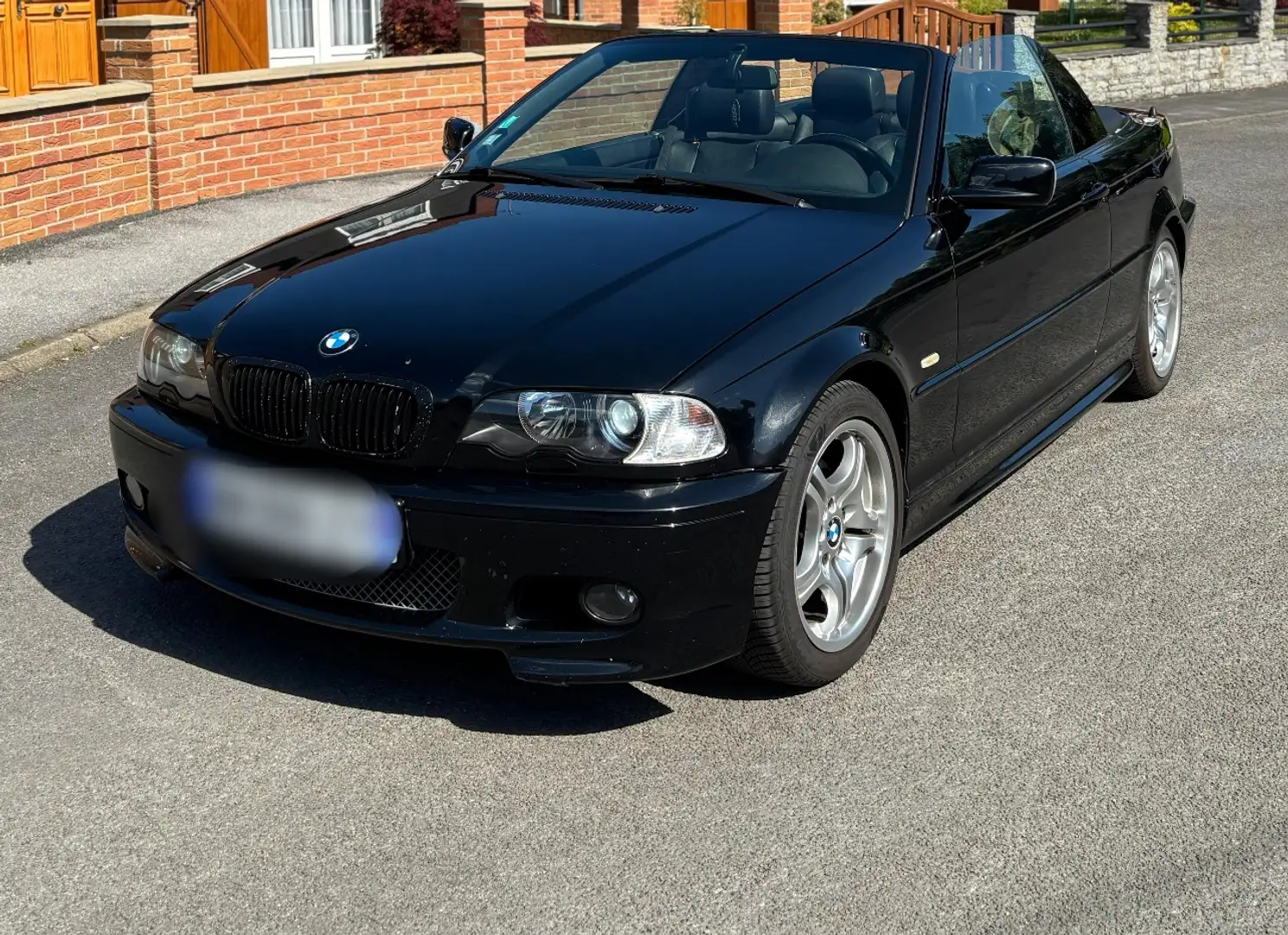 BMW 325 Cab 325i Ci Noir - 1