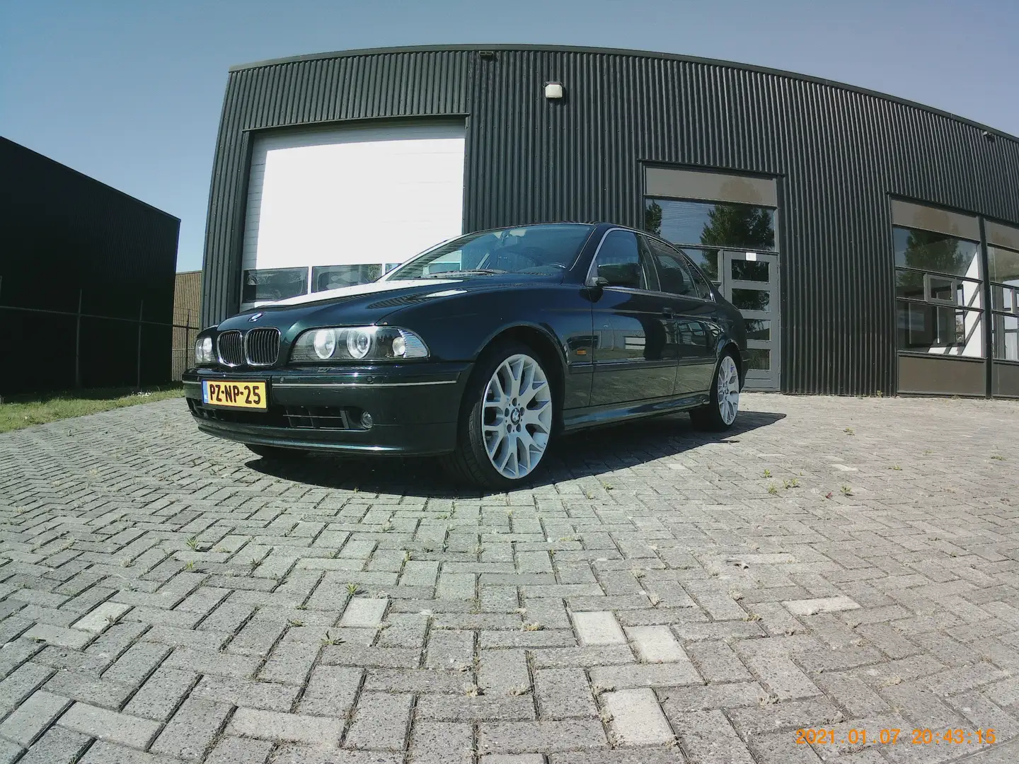 BMW 523 523 523i Executive Groen - 1
