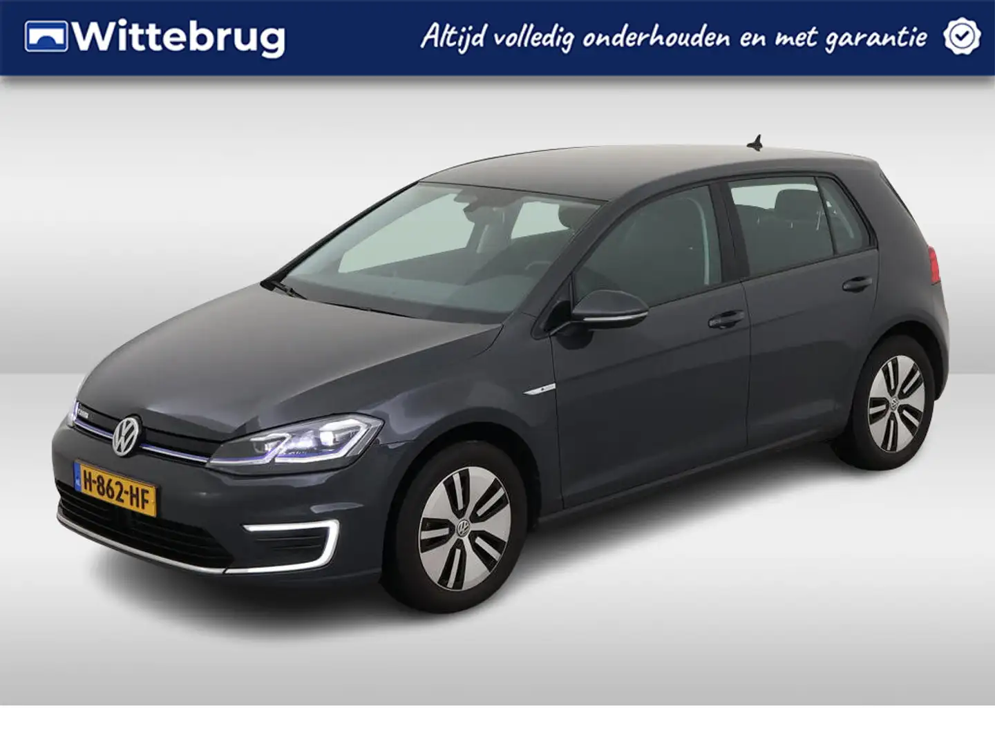 Volkswagen e-Golf E-DITION 136pk / LED / Navigatie / Climate Control Gris - 1