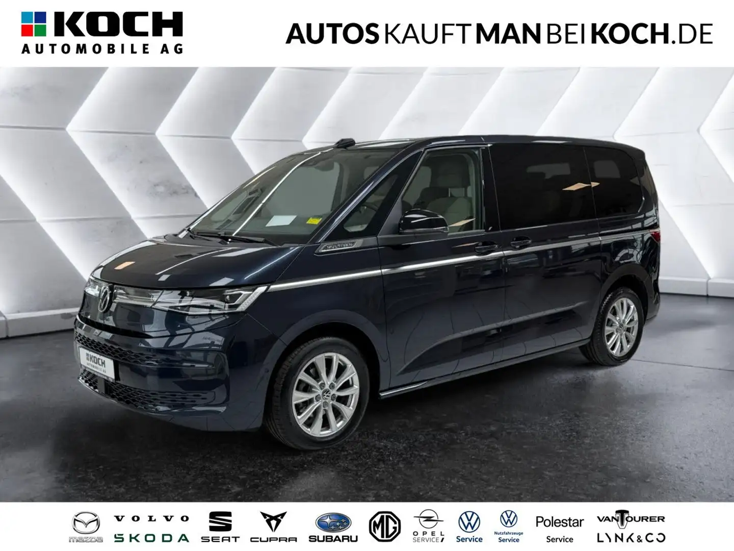 Volkswagen T7 Multivan 2,0 TDI Style DSG Navi LED ACC Pano Bleu - 1