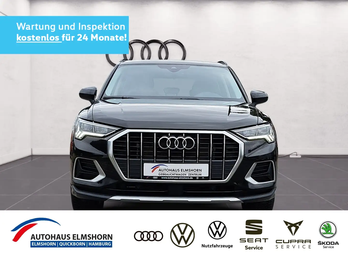 Audi Q3 advanced 35 TFSI S tronic NAV KAM GRA LED GJ-REIF Schwarz - 1