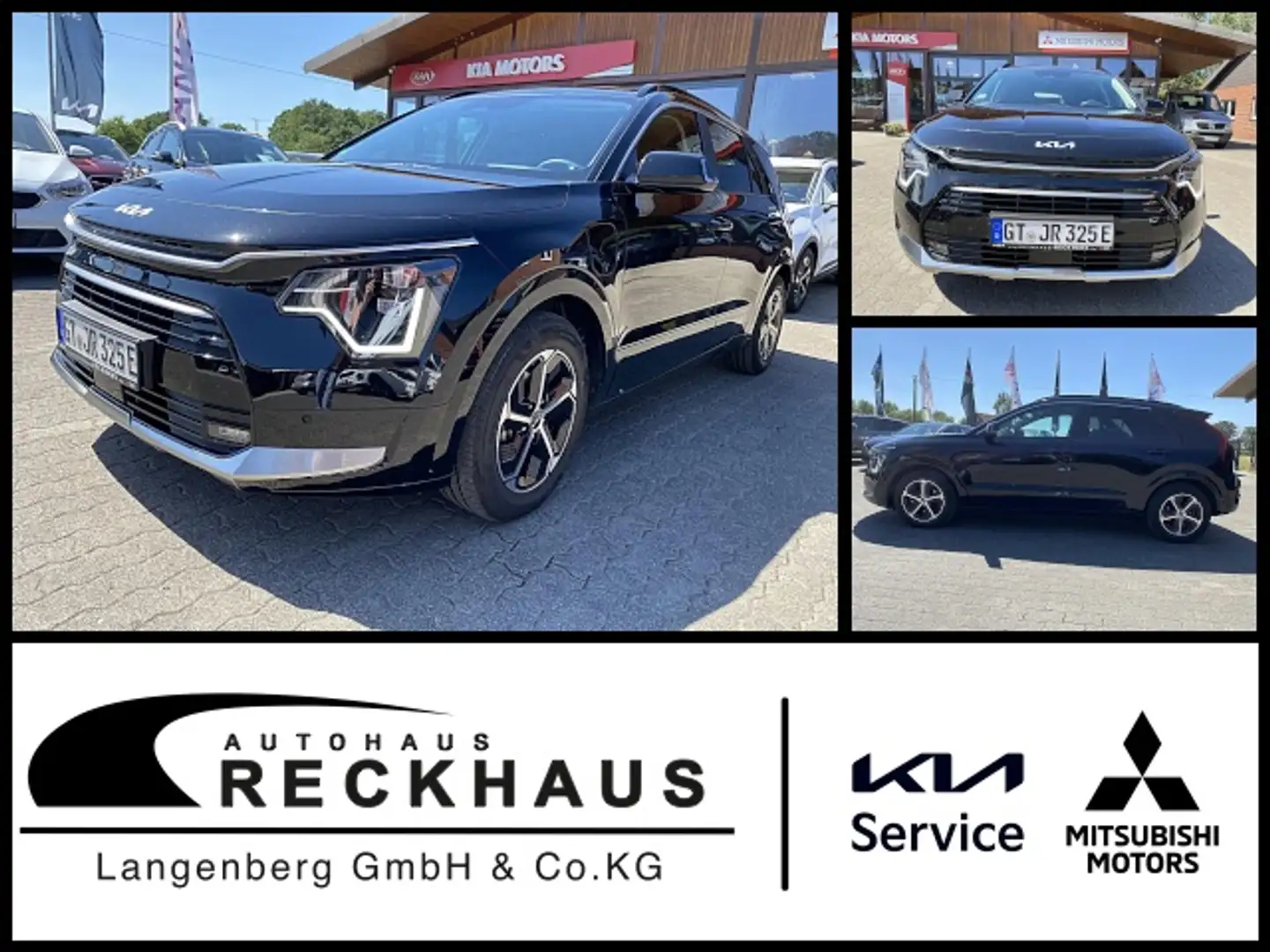 Kia Niro 1.6 PHEV DCT SPIRIT TECHNIK RELAX GLAS DACH Klima Schwarz - 1