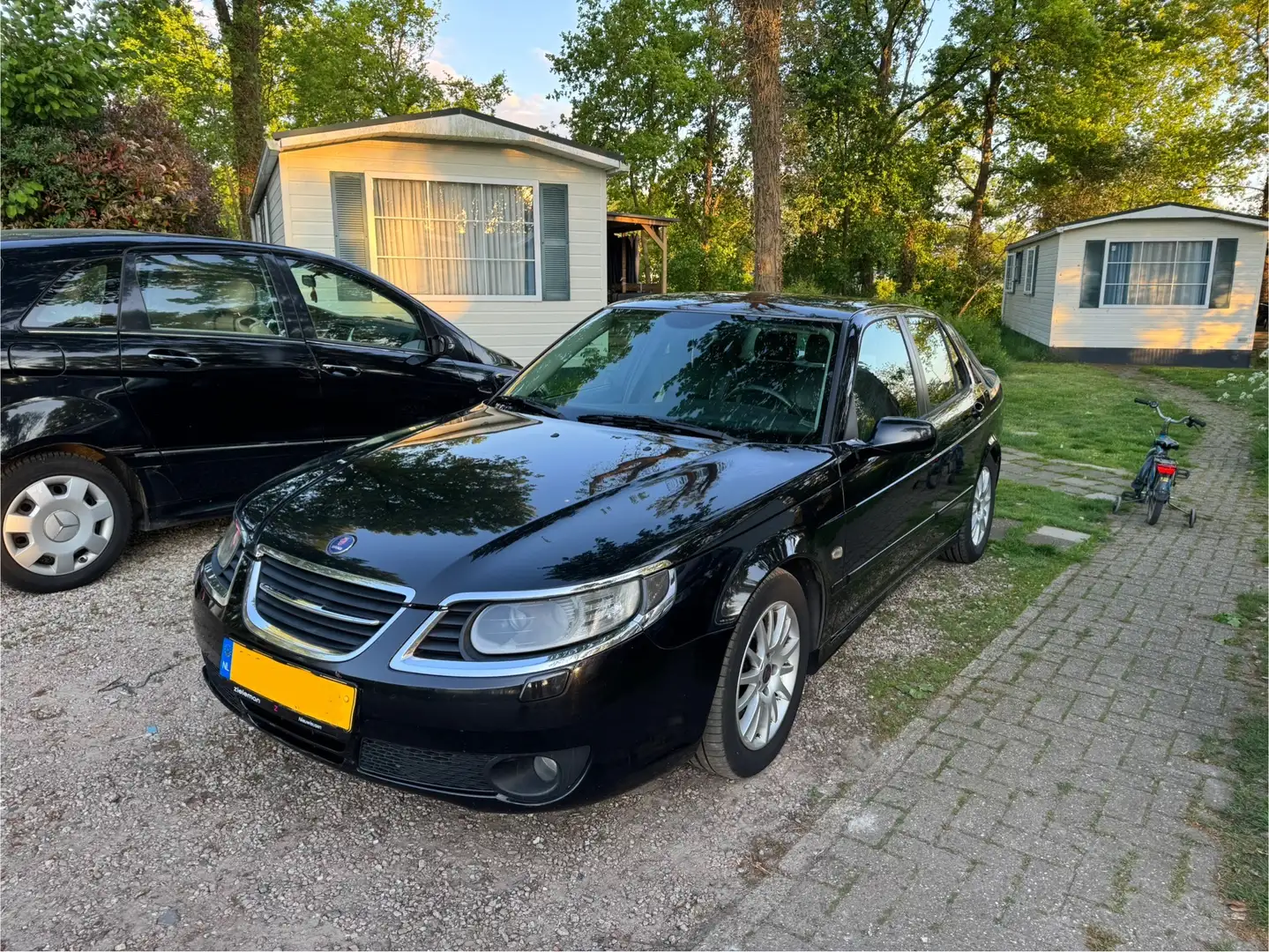 Saab 9-5 2.3 Turbo Aut. Aero Zwart - 1