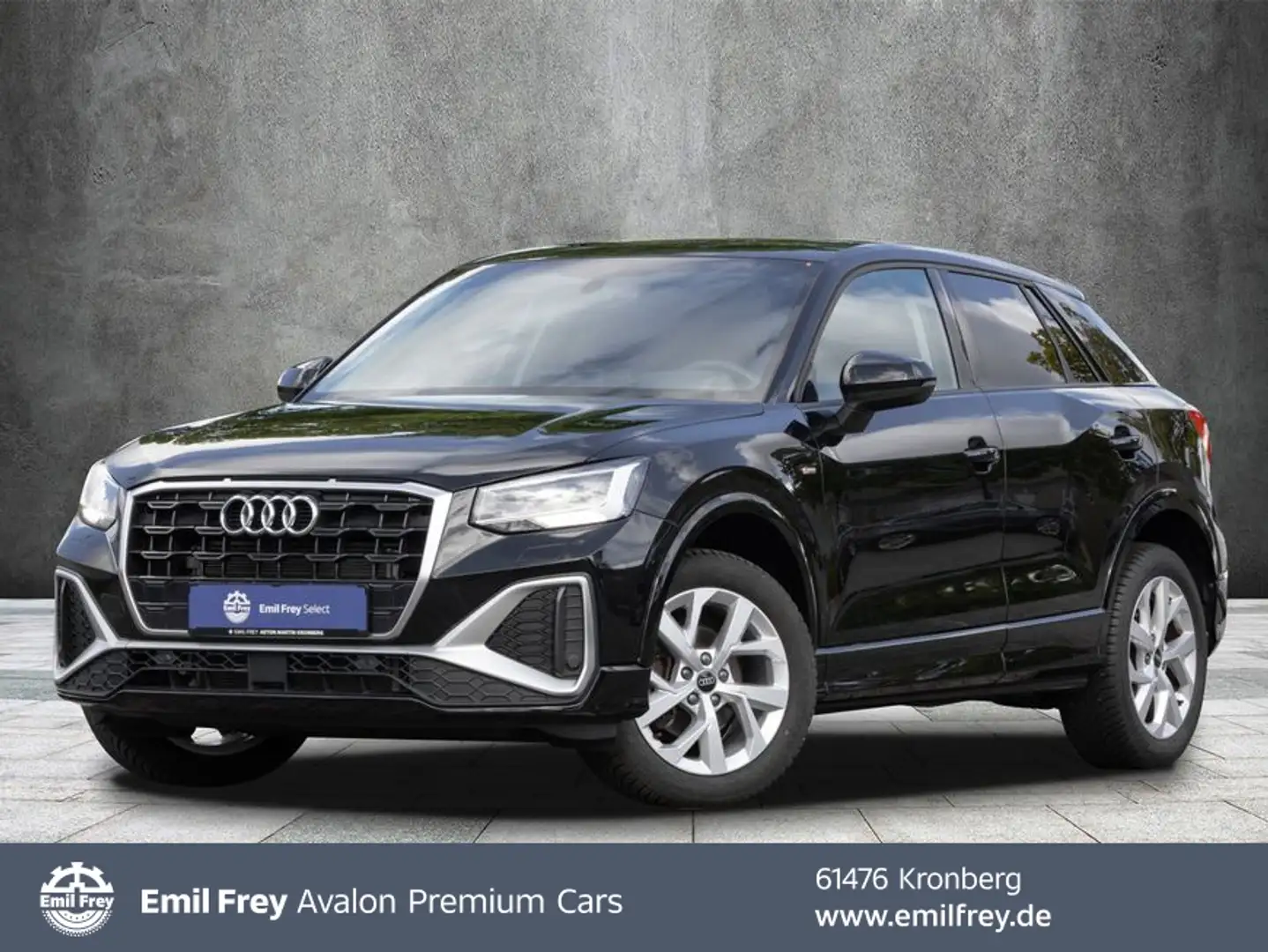 Audi Q2 35 TFSI S tronic S line Noir - 1