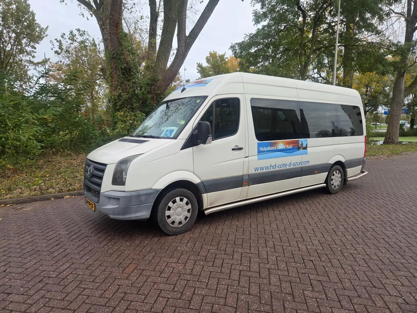 Volkswagen Crafter 35 2.5 TDI L3H2 rolstoel auto lift goed rijdend Wit - 2