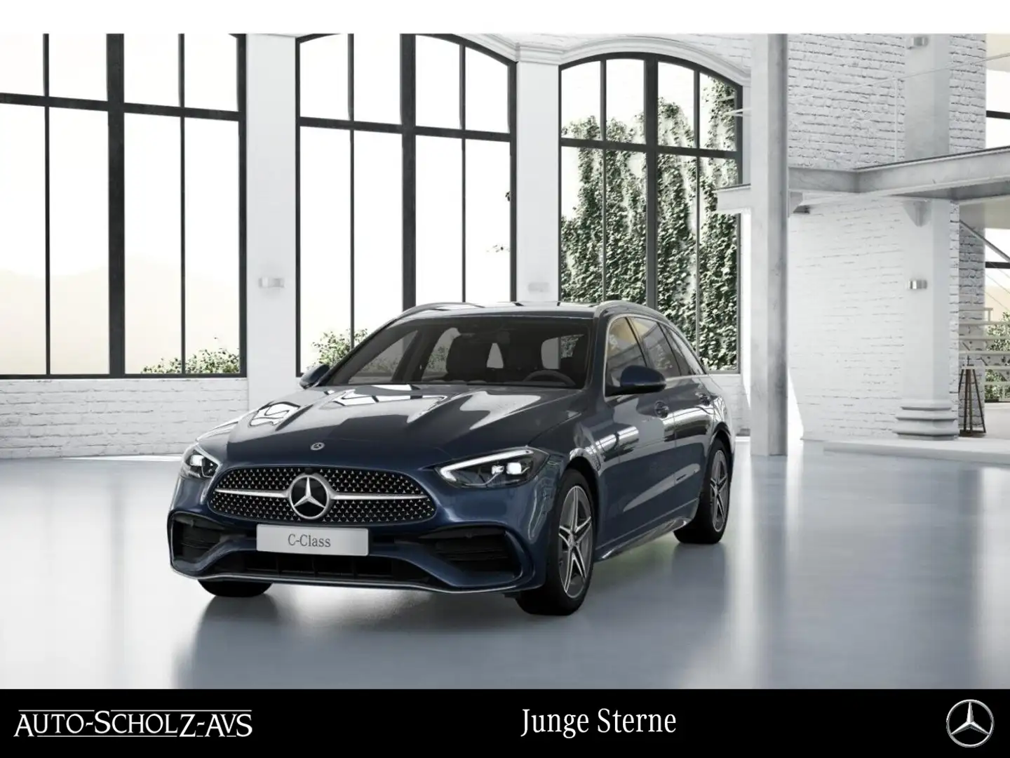 Mercedes-Benz C 220 d T AMG Guard*Sitzkomfort*Kamera*LEDhigh** Blau - 1