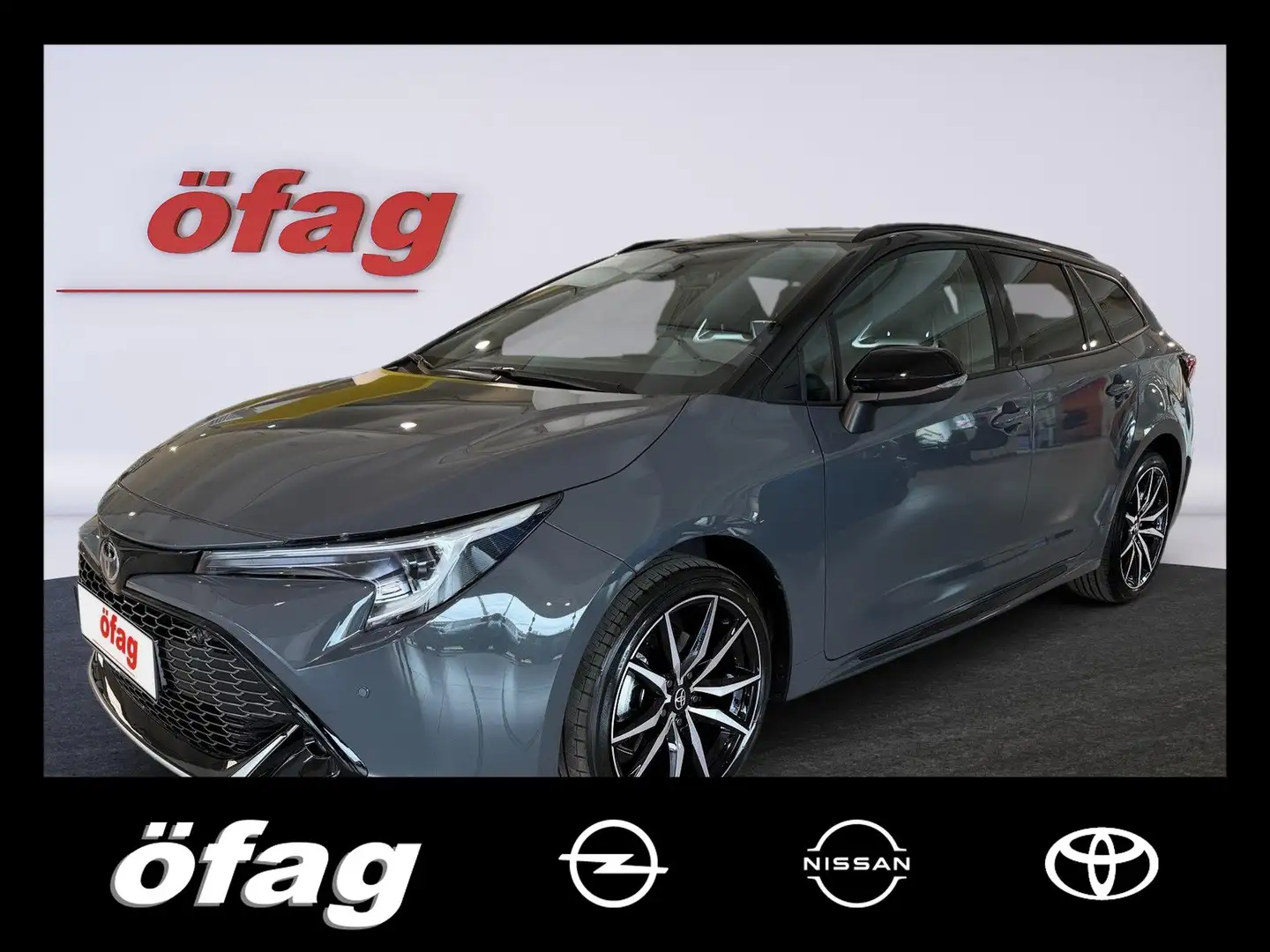 Toyota Corolla Touring 2,0 Navi+SHZ+2xKlima+Kam.+KlimaA Grau - 1