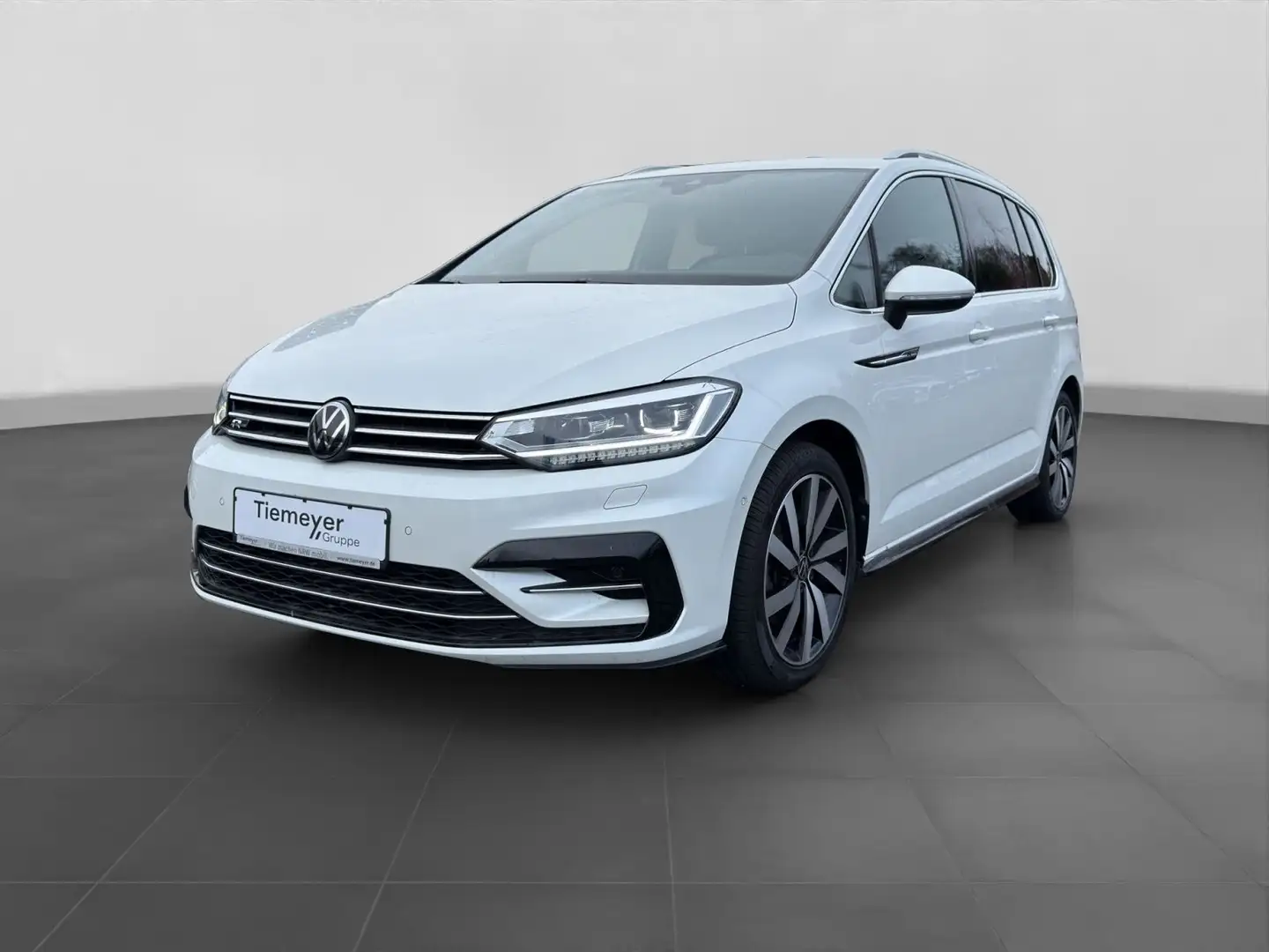Volkswagen Touran 2.0 TDI DSG R-LINE 7-SITZE LM18 AHK NAVI Weiß - 2