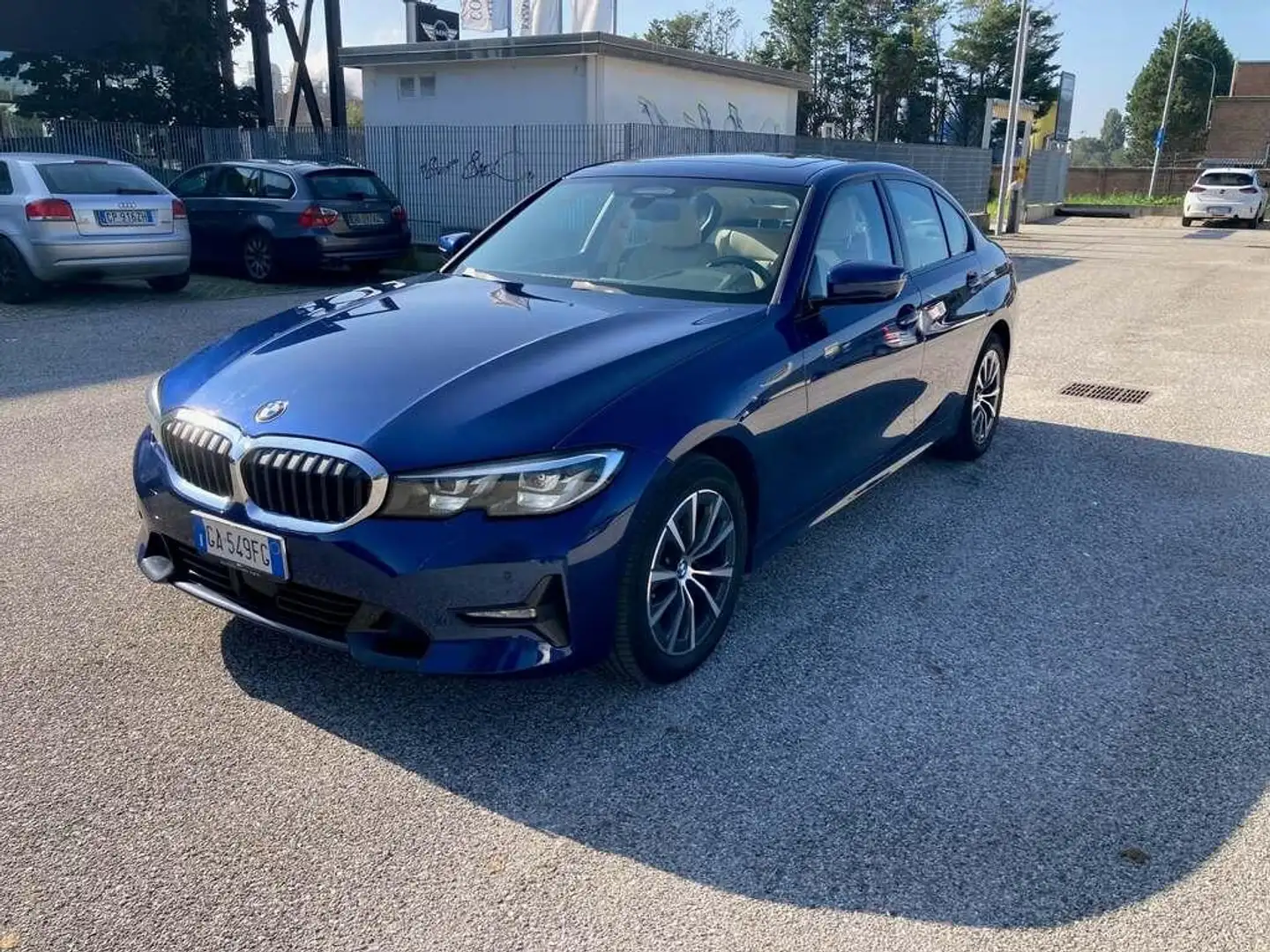 BMW 320 d mhev 48V xdrive Sport auto Blu/Azzurro - 1