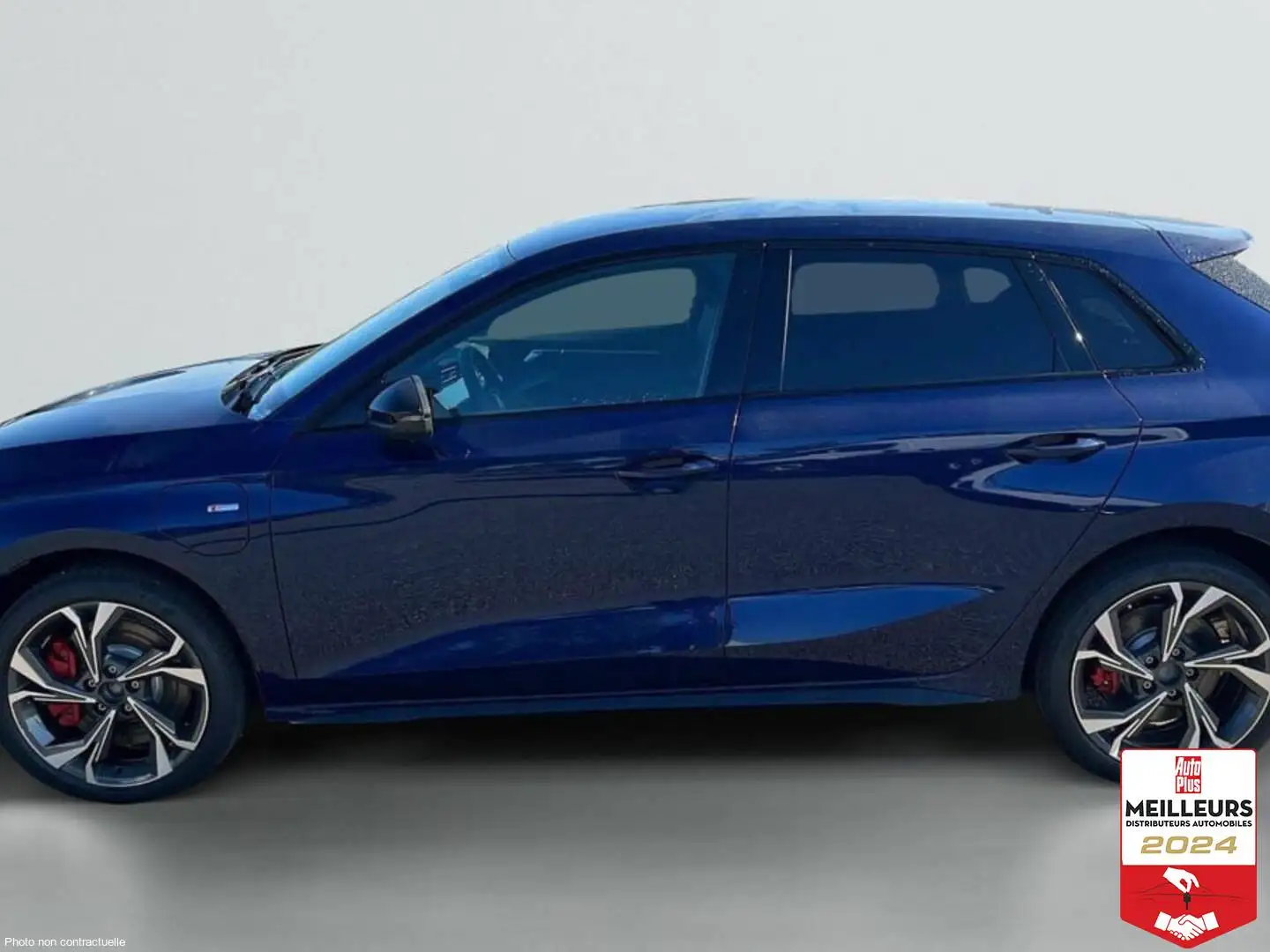 Audi A3 NOUVELLE 45 TFSI E HYBRIDE RECHARGEABLE 272 S TRON Bleu - 1