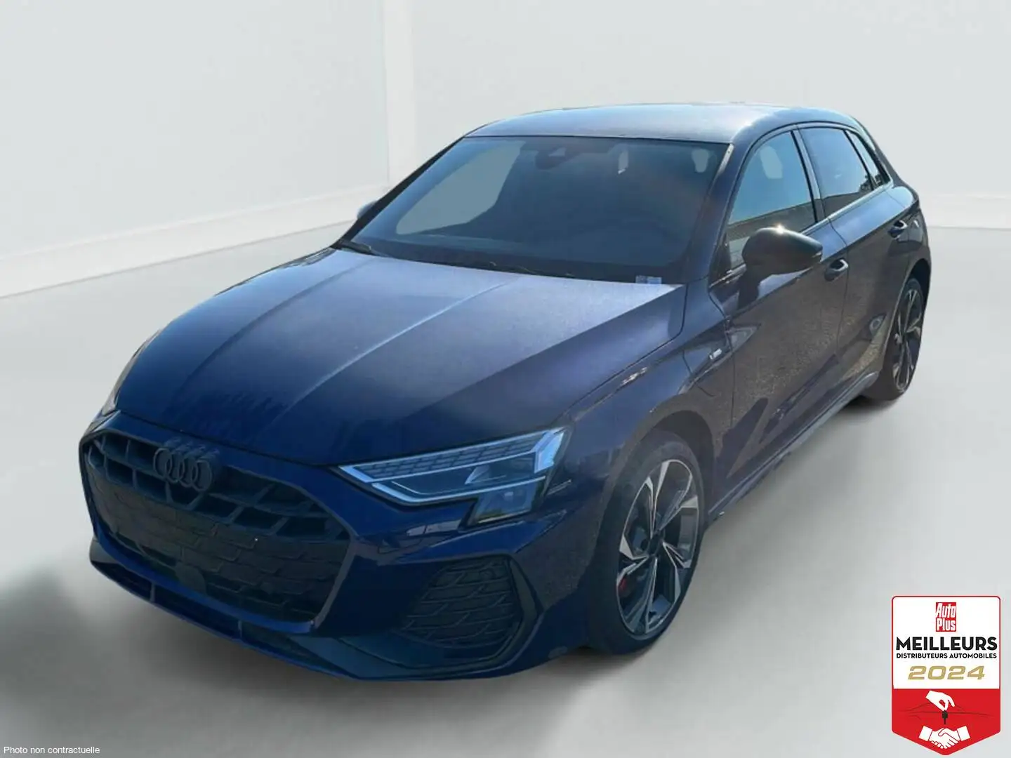 Audi A3 NOUVELLE 45 TFSI E HYBRIDE RECHARGEABLE 272 S TRON Bleu - 2