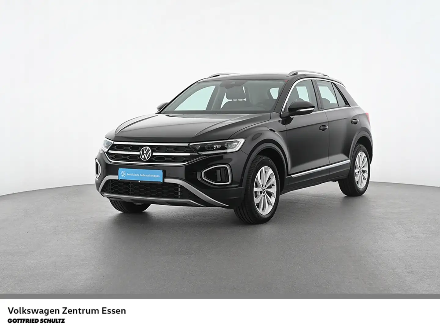 Volkswagen T-Roc Style TSI DSG ACC*PDC*NAVI*LED* Schwarz - 1