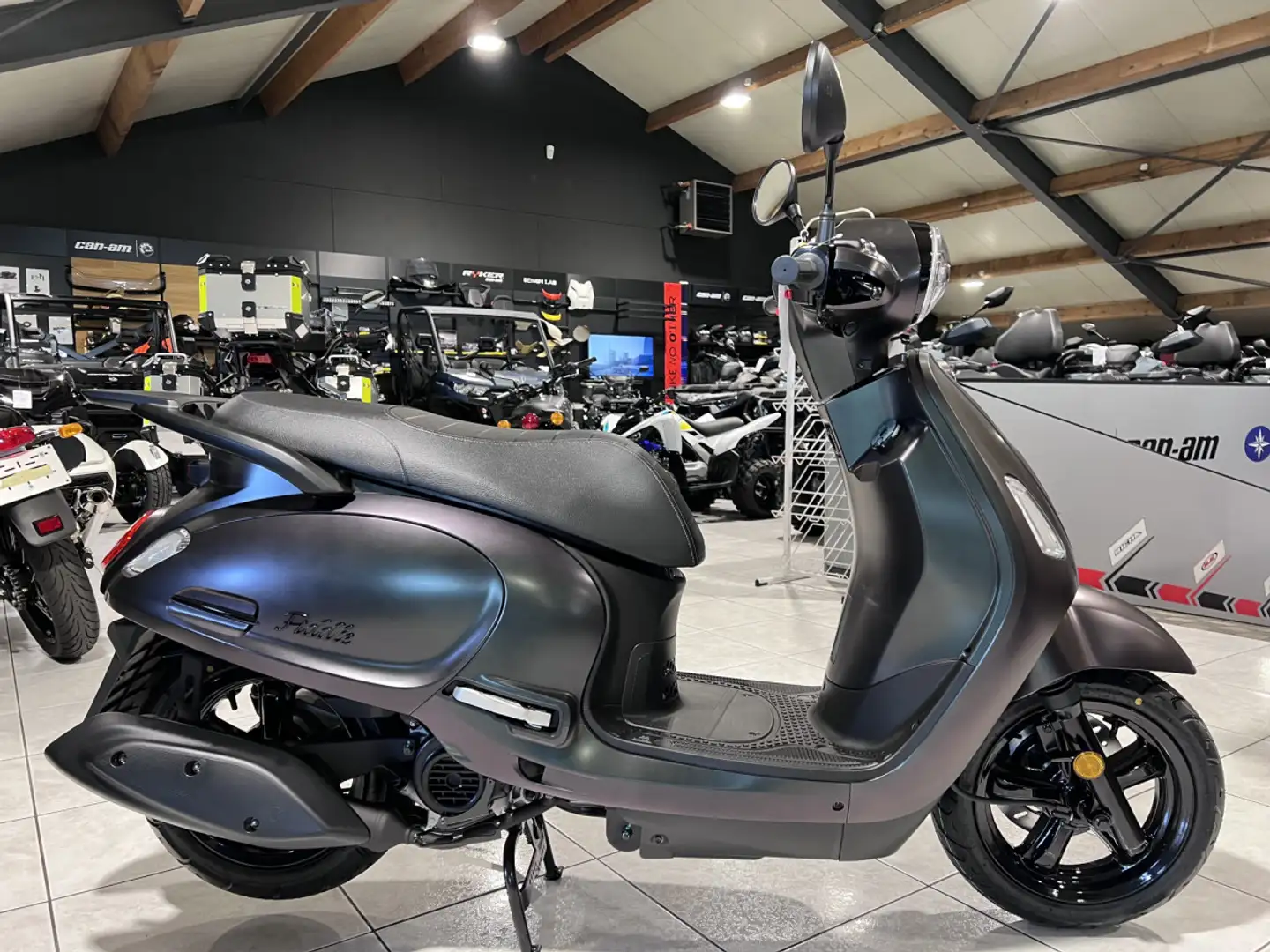 SYM Fiddle 50 IV 4T 25KM CLASSE A Vert - 1