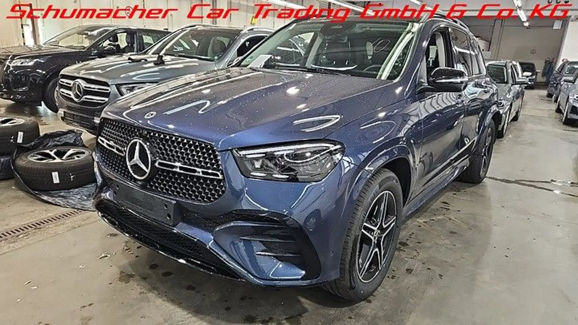 Mercedes-Benz GLE 300 d AMG+Night.Airm.360,HUD,Pan.Belüft.Burm Albastru - 1