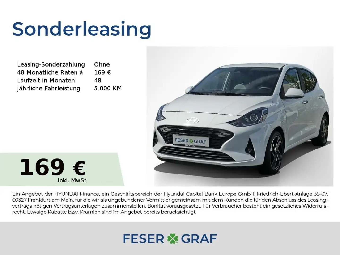 Hyundai i10 PRIME NAVI CAM SHZ LHZ SMART-KEY CARPLAY USB Weiß - 1