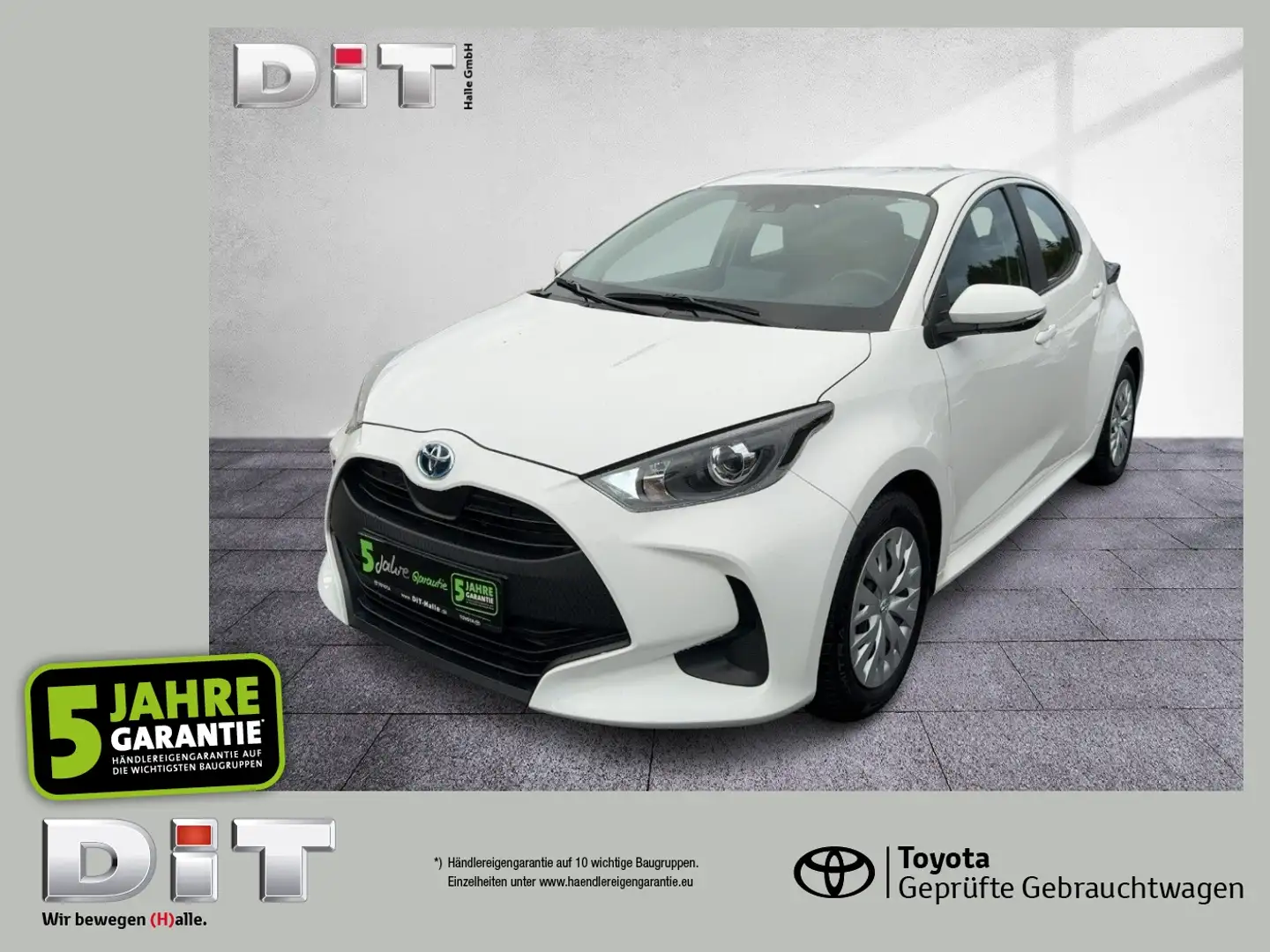 Toyota Yaris 1.5l Business Edition Navi Sitzhzg Kamera Bianco - 1