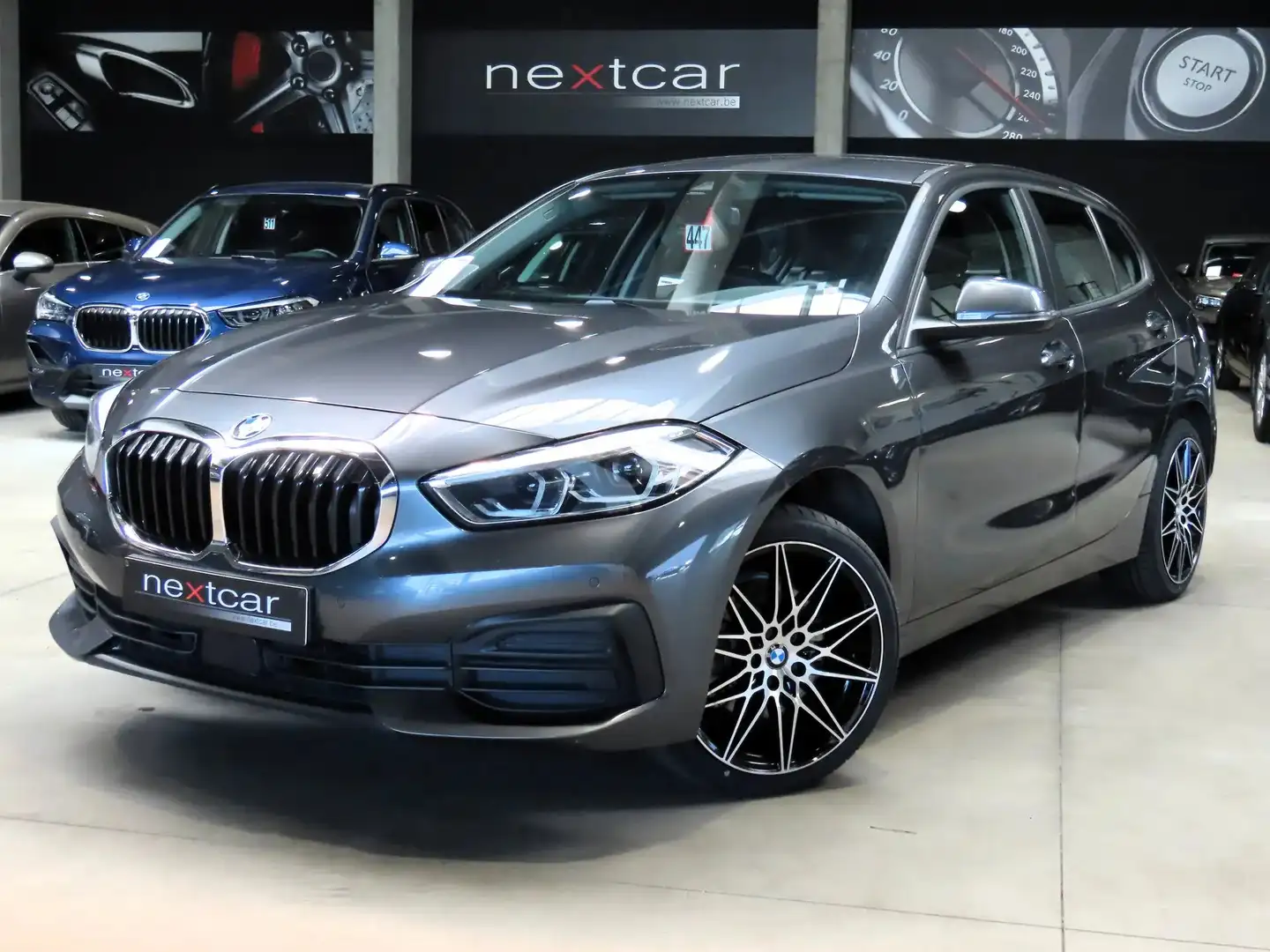 BMW 116 d Hatch New *LED-NAVI PRO-CRUISE-PARKING-EURO6d* Grau - 1