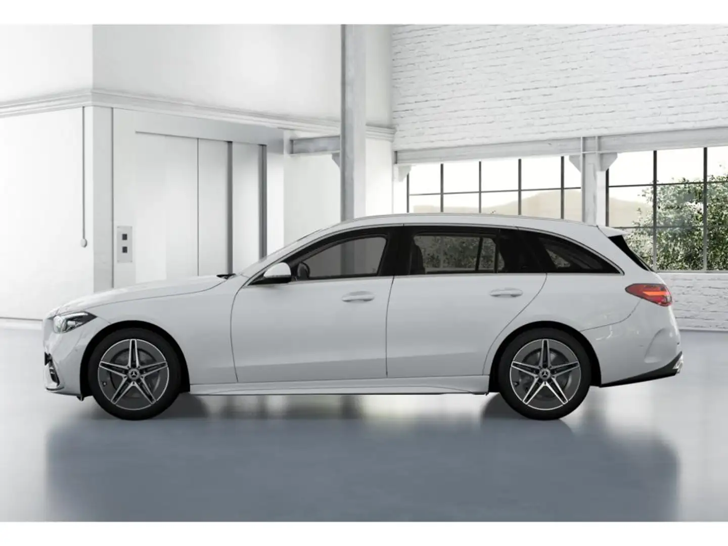 Mercedes-Benz C 180 T AMG TOTWINKEL+MEMORY+KAMERA+CARPLAY+18" Weiß - 2