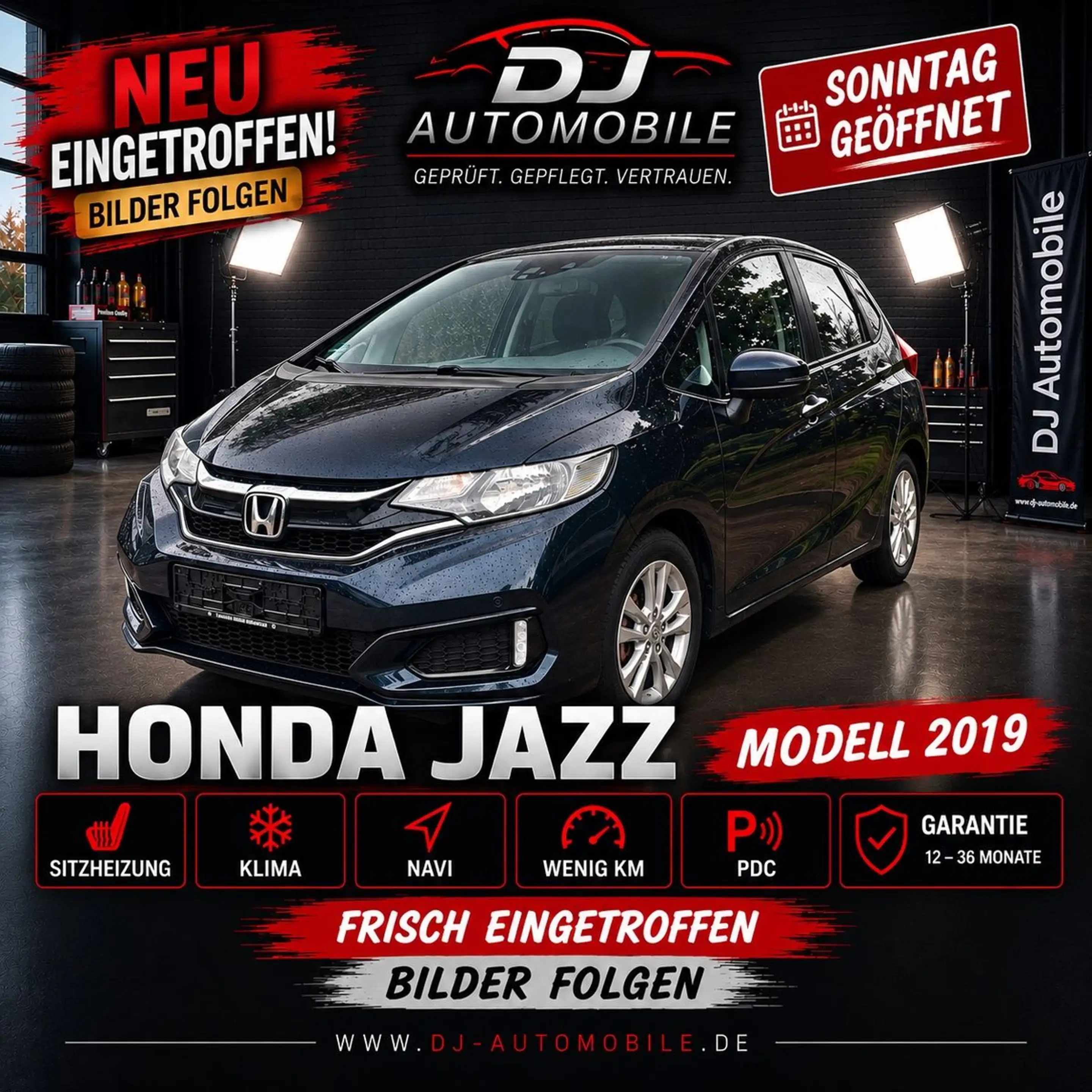 Honda Jazz 2019/Navi/SHZ/PDC/ Alu/ Garantie — photo 2