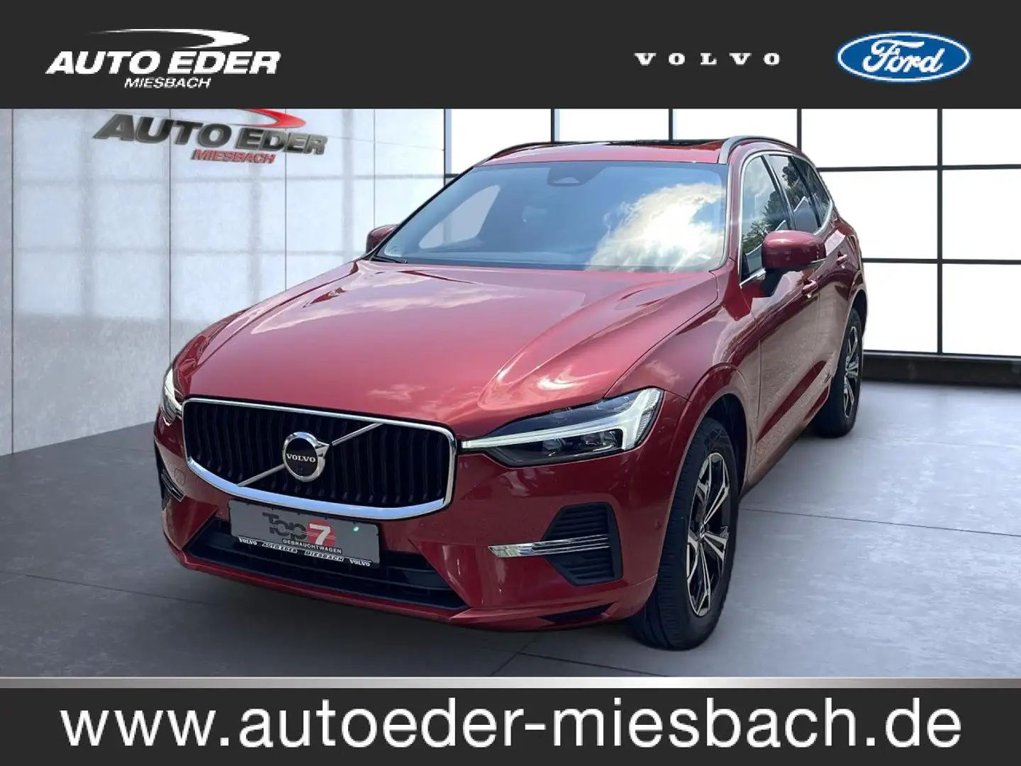 Volvo XC60 XC 60 Momentum Pro 2WD Bluetooth Navi LED Klima Rood - 1