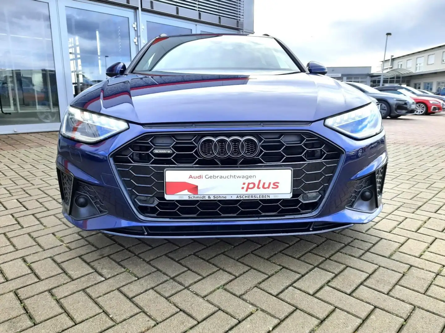 Audi A4 Avant 50 quattro TDI S line MATRIX, TOTW, Klima Blau - 2