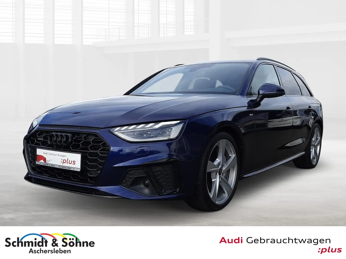 Audi A4 Avant 50 quattro TDI S line MATRIX, TOTW, Klima Blau - 1