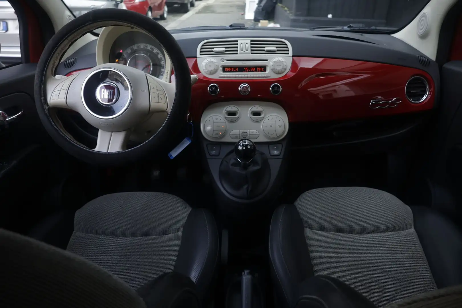 Fiat 500C 500 C 1.2 Lounge Cabrio Unicoproprietario Rood - 2