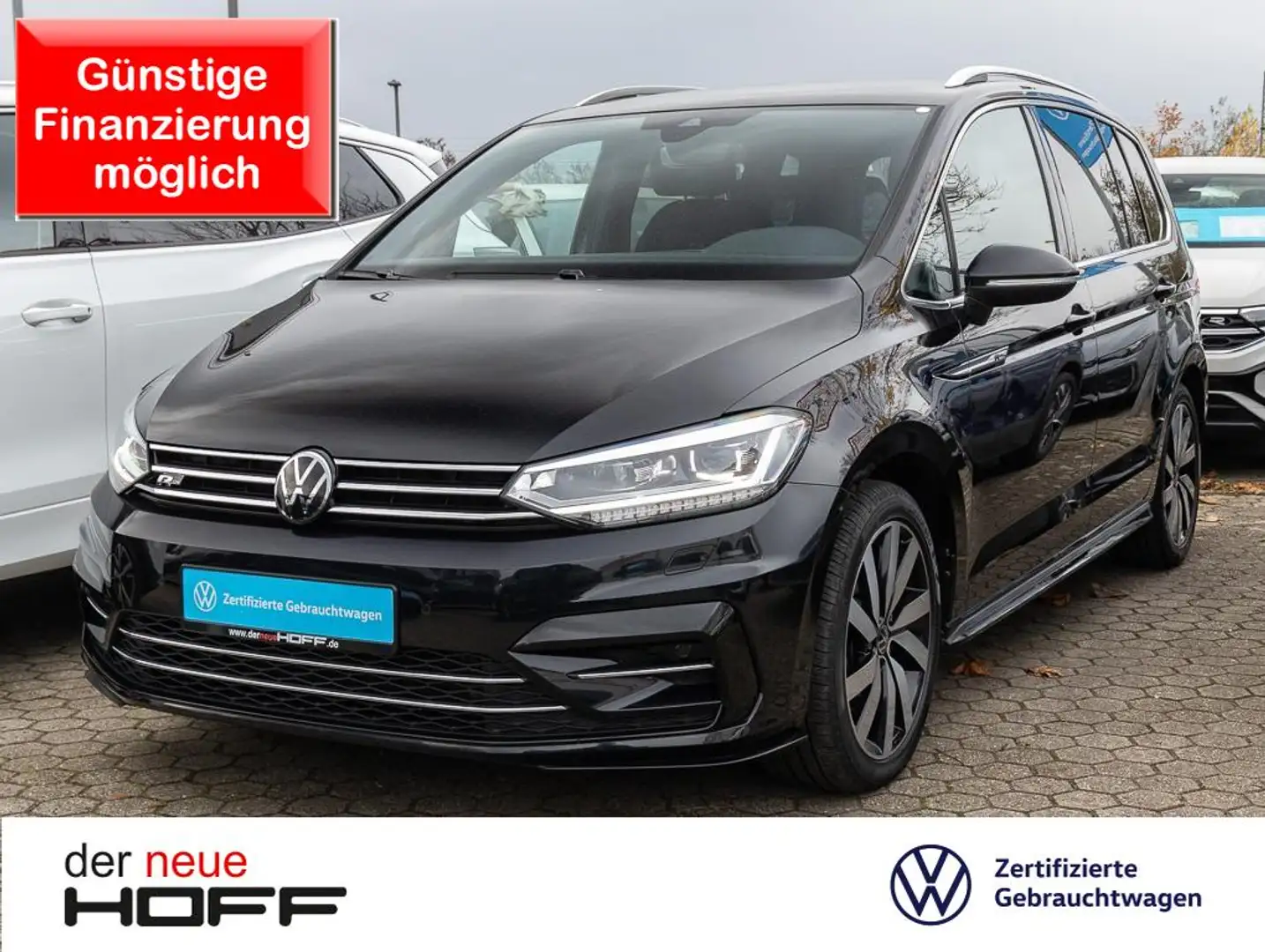 Volkswagen Touran 1.5 TSI DSG Highline/R-Line KAMERA NAVI AHK LED Schwarz - 1