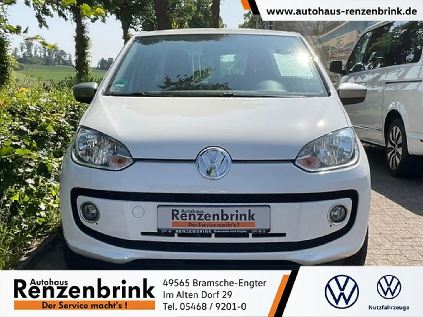 Volkswagen up! cheer up! maps&more Bluetooth 5-trg. Winter-Paket Weiß - 1