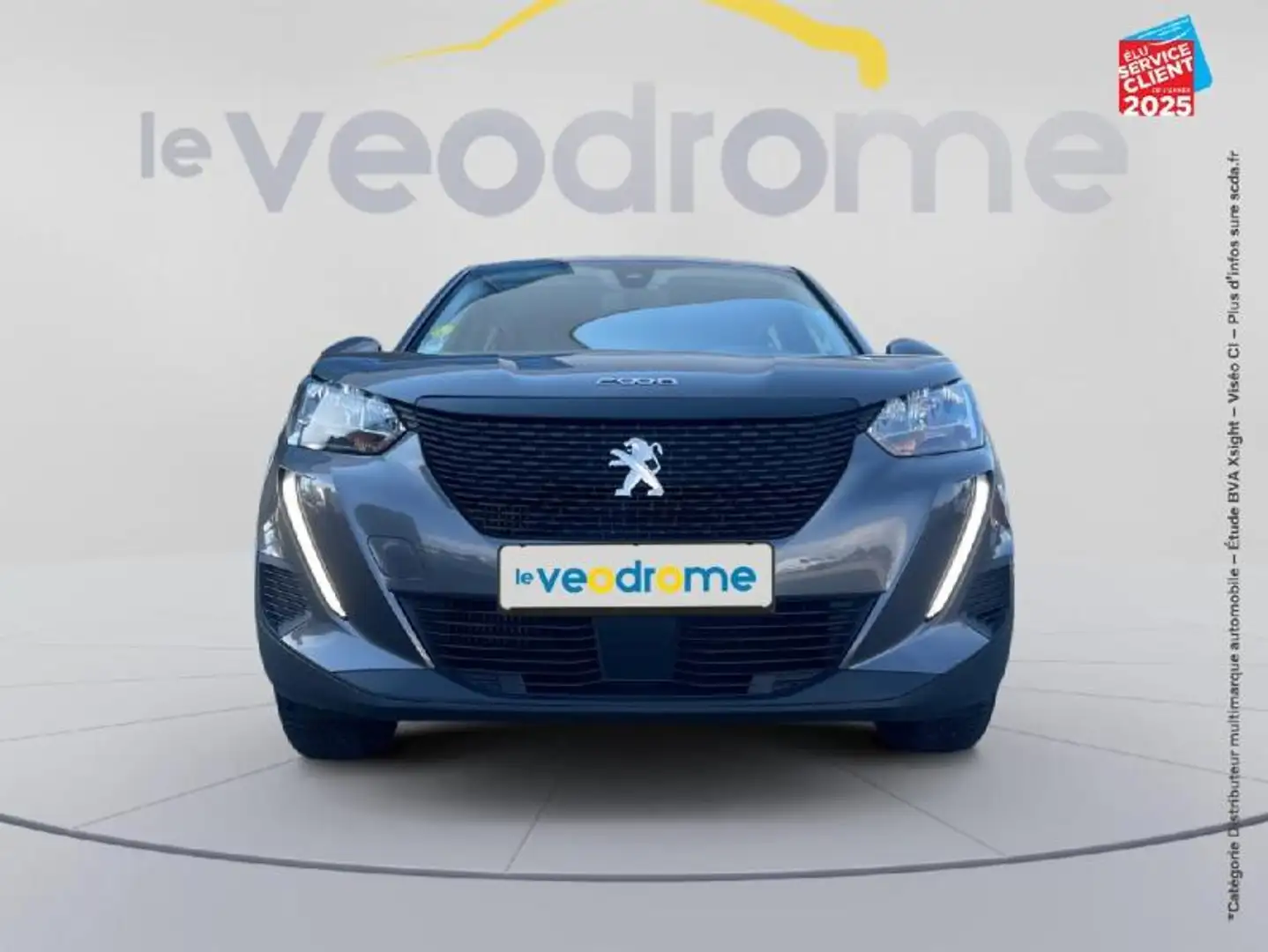 Peugeot 2008 1.5 BlueHDi 110ch S/S Active Gris - 2