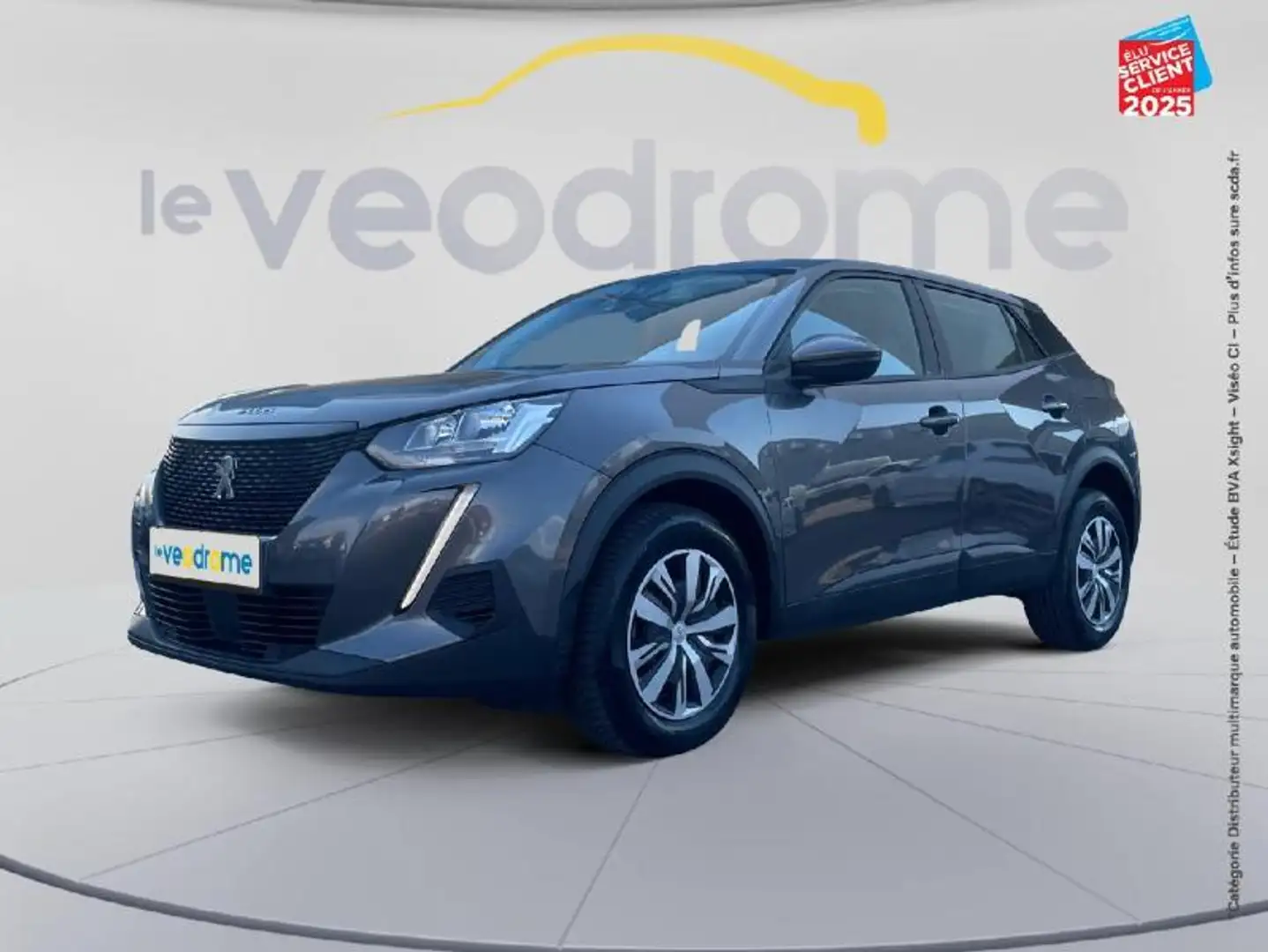 Peugeot 2008 1.5 BlueHDi 110ch S/S Active Gris - 1