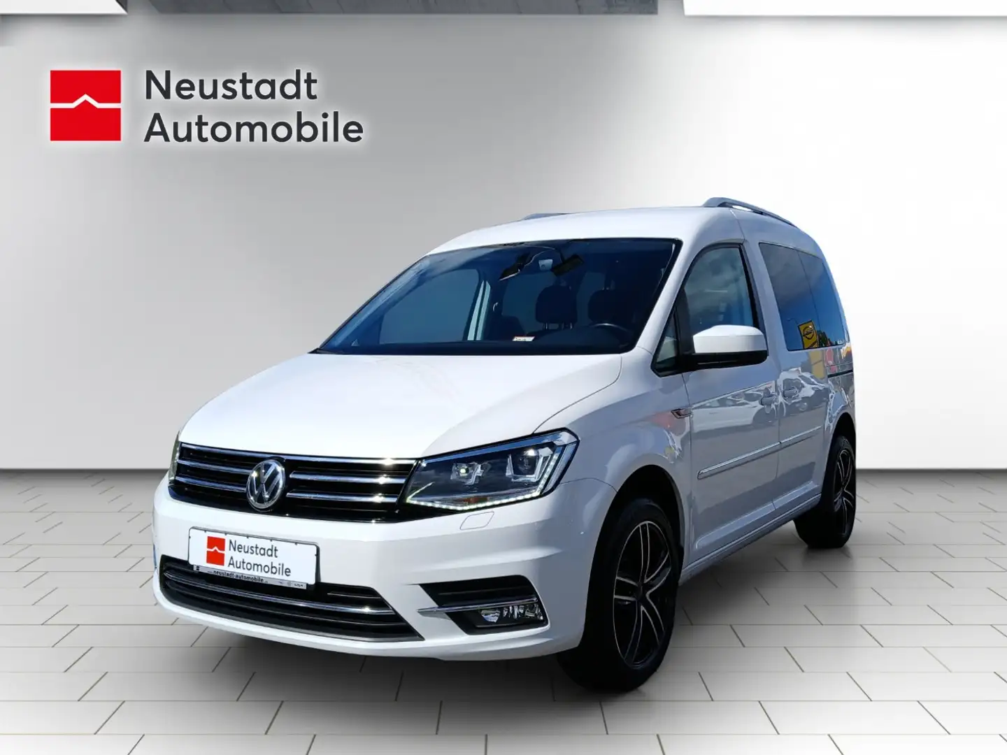 Volkswagen Caddy Highline Navi + Sitzheizung + Standheizung Weiß - 1