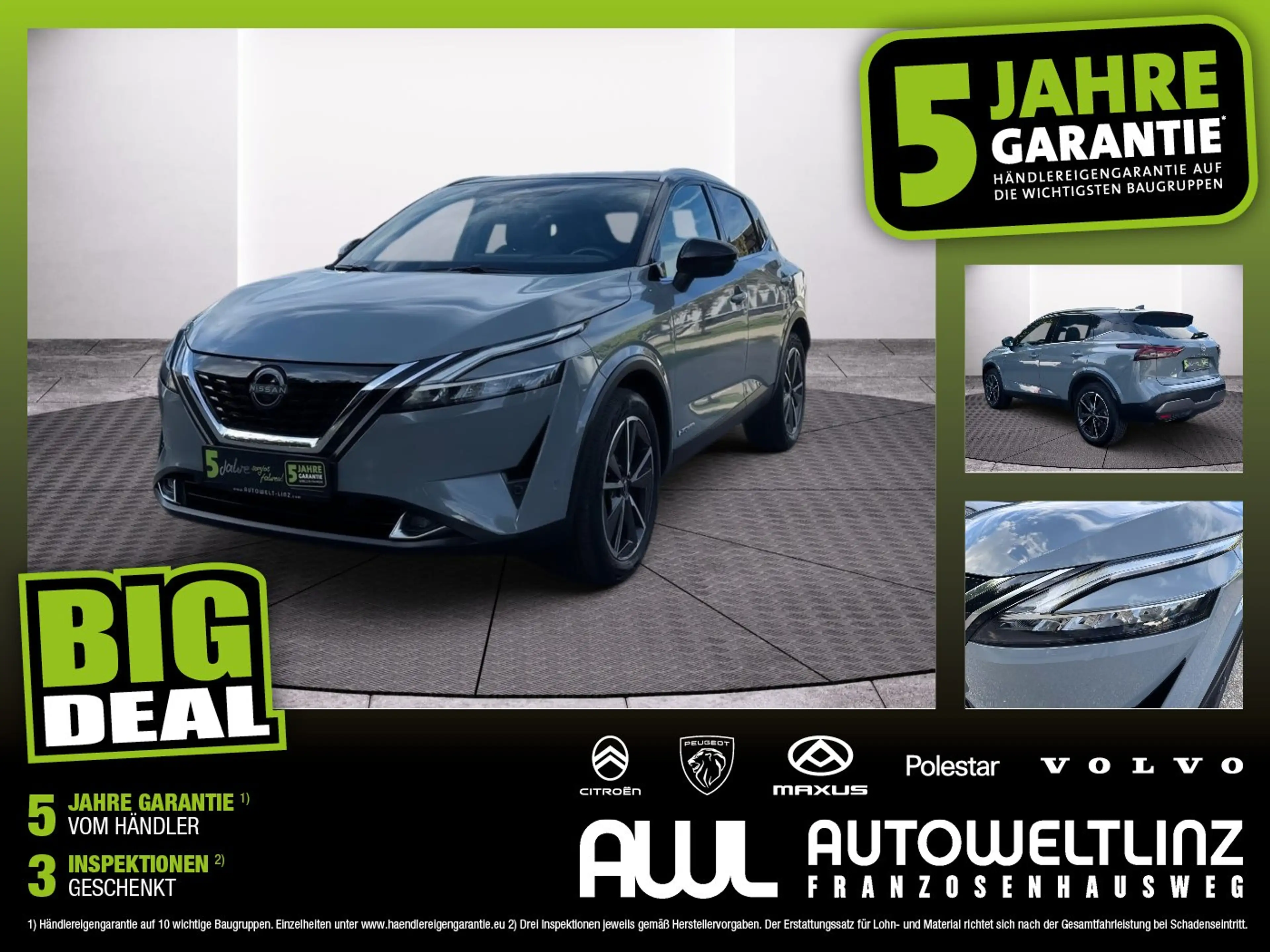Nissan Qashqai 1.5 VC-T Tekna e-Power ACC+LED+Navi+SHZ