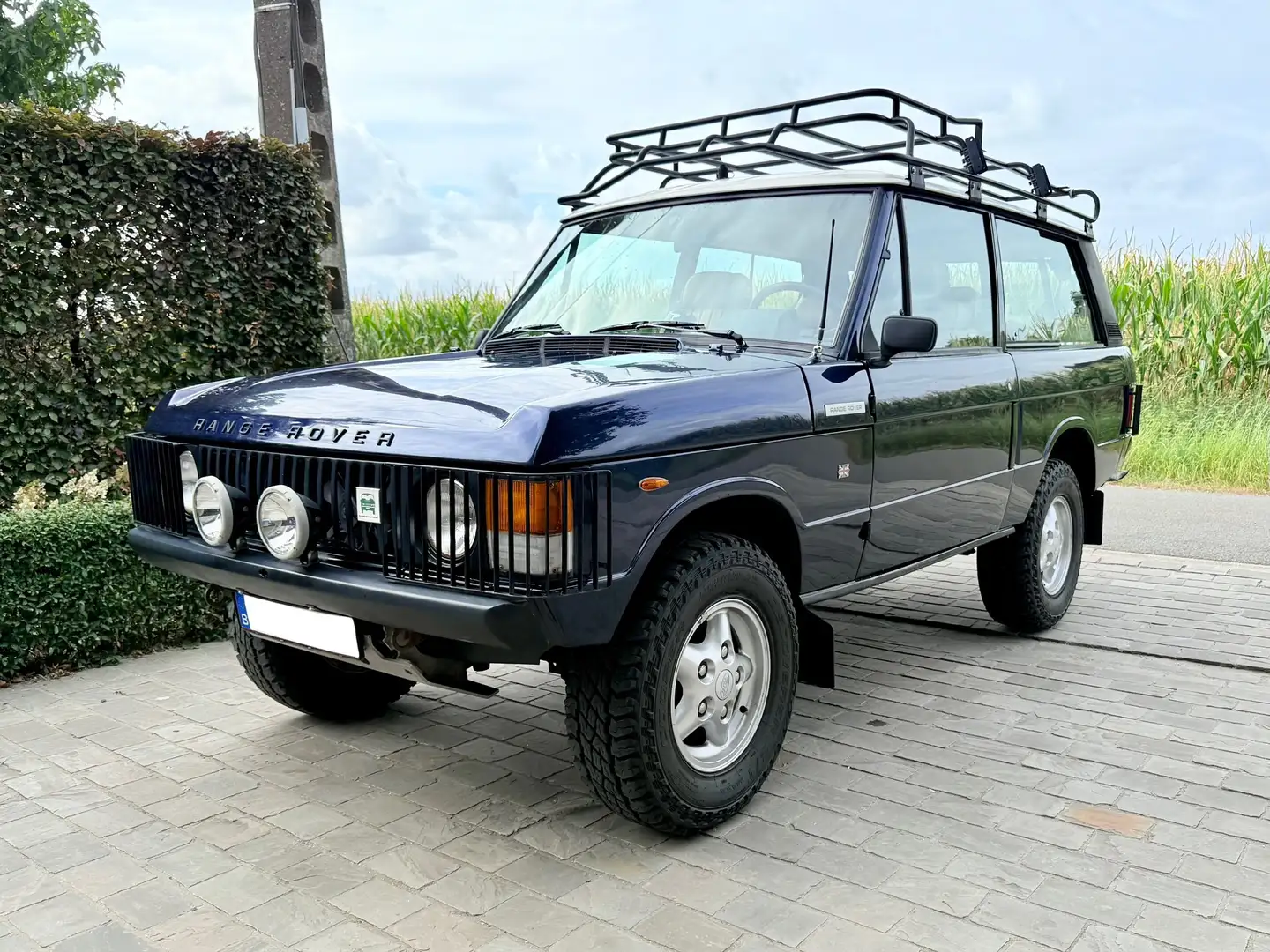 Land Rover Range Rover Suffix F Bleu - 1