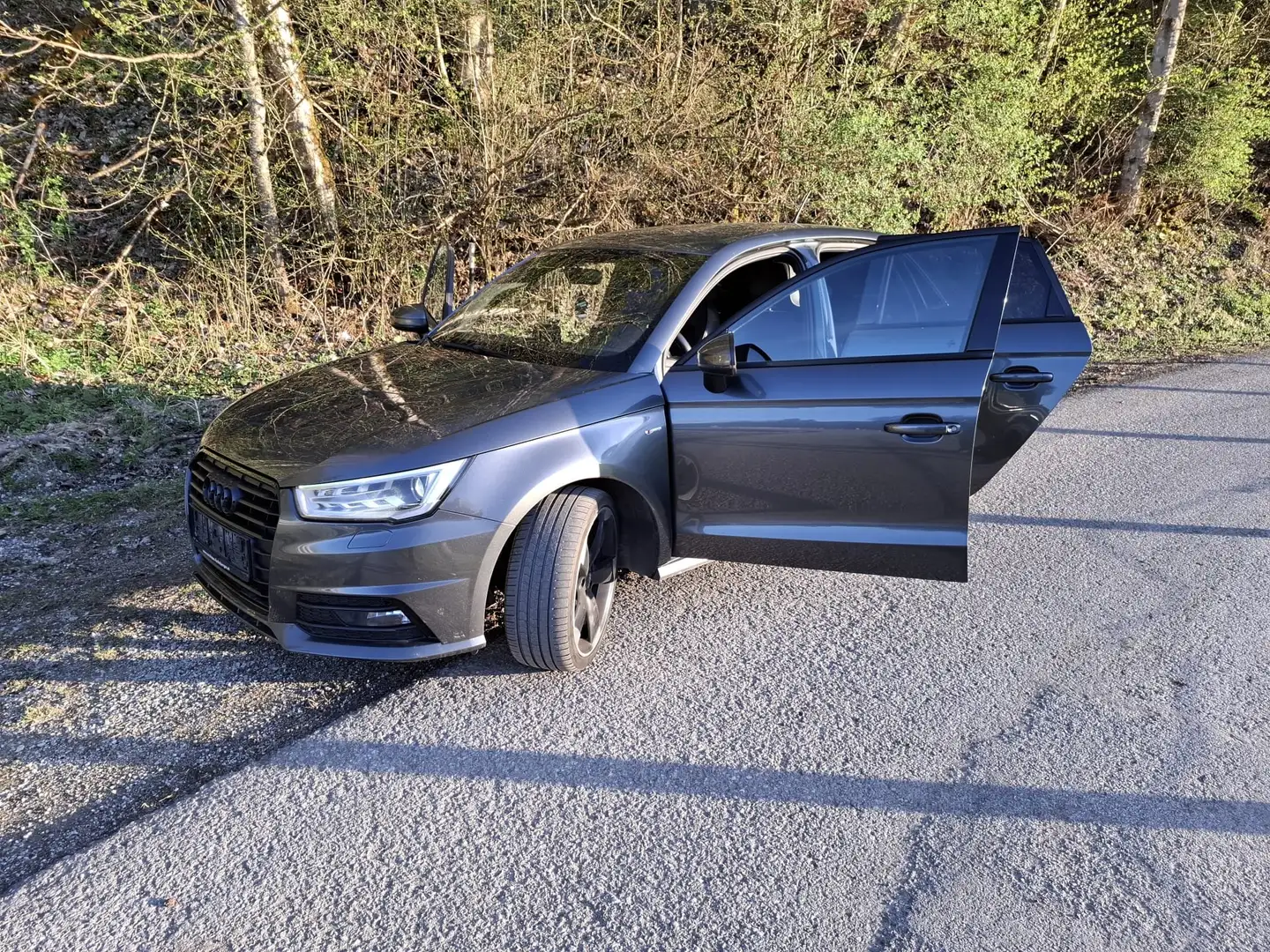 Audi A1 A1 SB 1,6 TDI admired admired Grau - 1