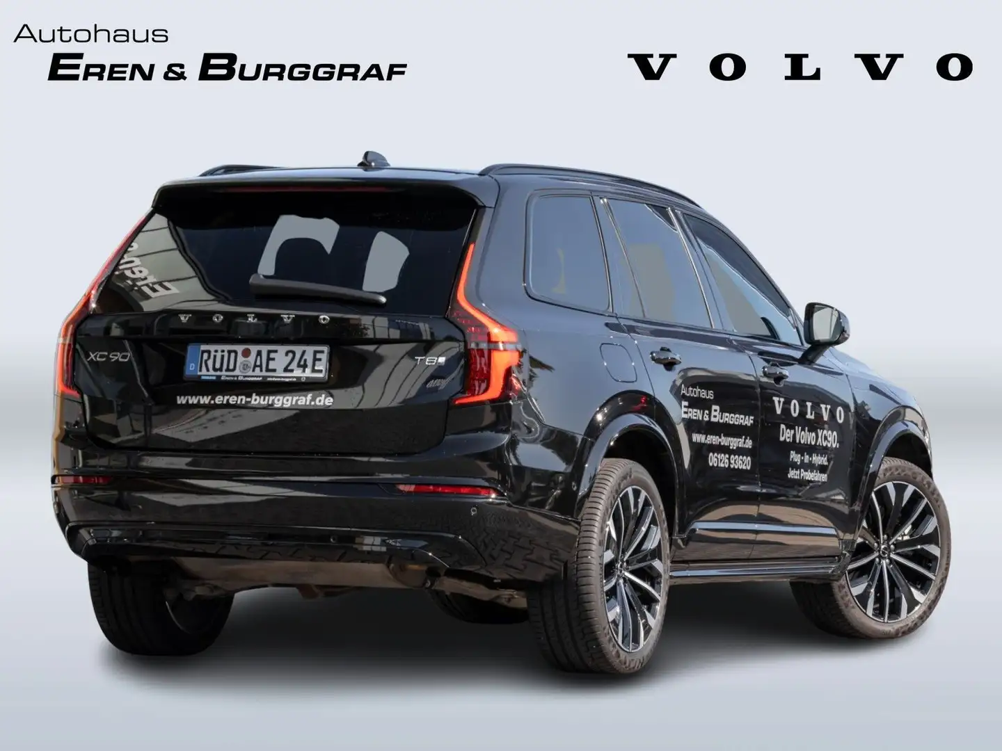 Volvo XC90 Plus Dark Recharge Plug-In Hybrid AWD Schwarz - 2